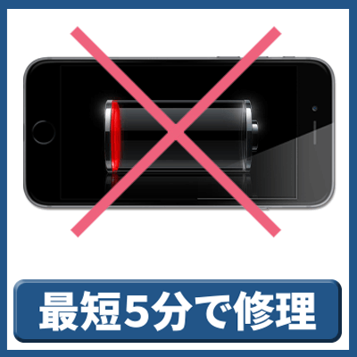 iPhoneバッテリー交換