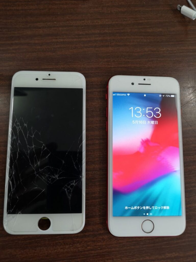 iPhone7 ガラス割れ 液晶割れ 格安修理 千葉県 松戸市