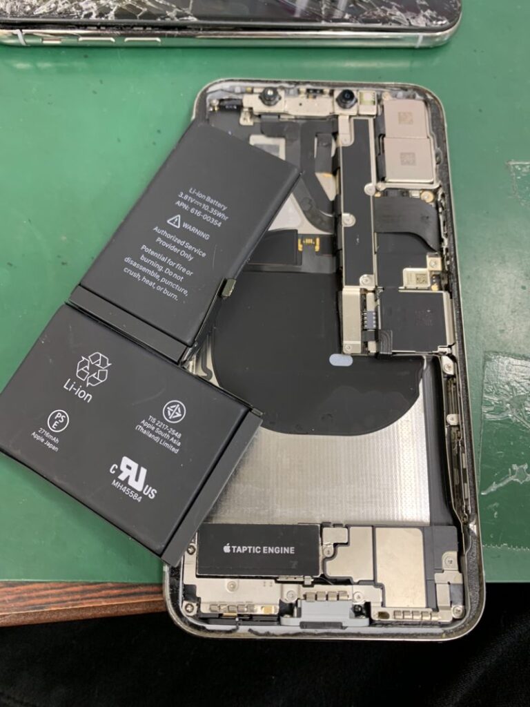 iPhoneX バッテリー交換 千葉県 松戸市