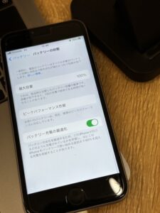 アイフォン6Sバッテリー交換修理