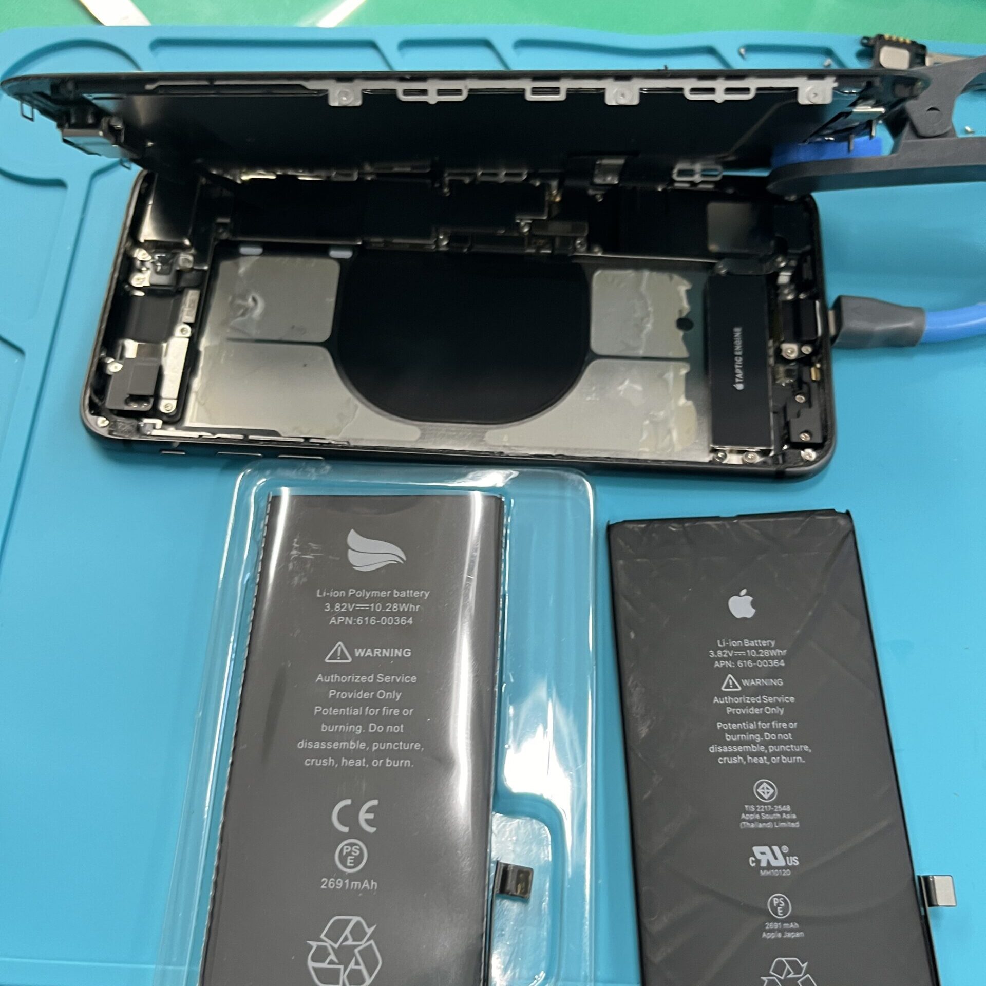 成東店：iPhone8Plusバッテリー交換30分