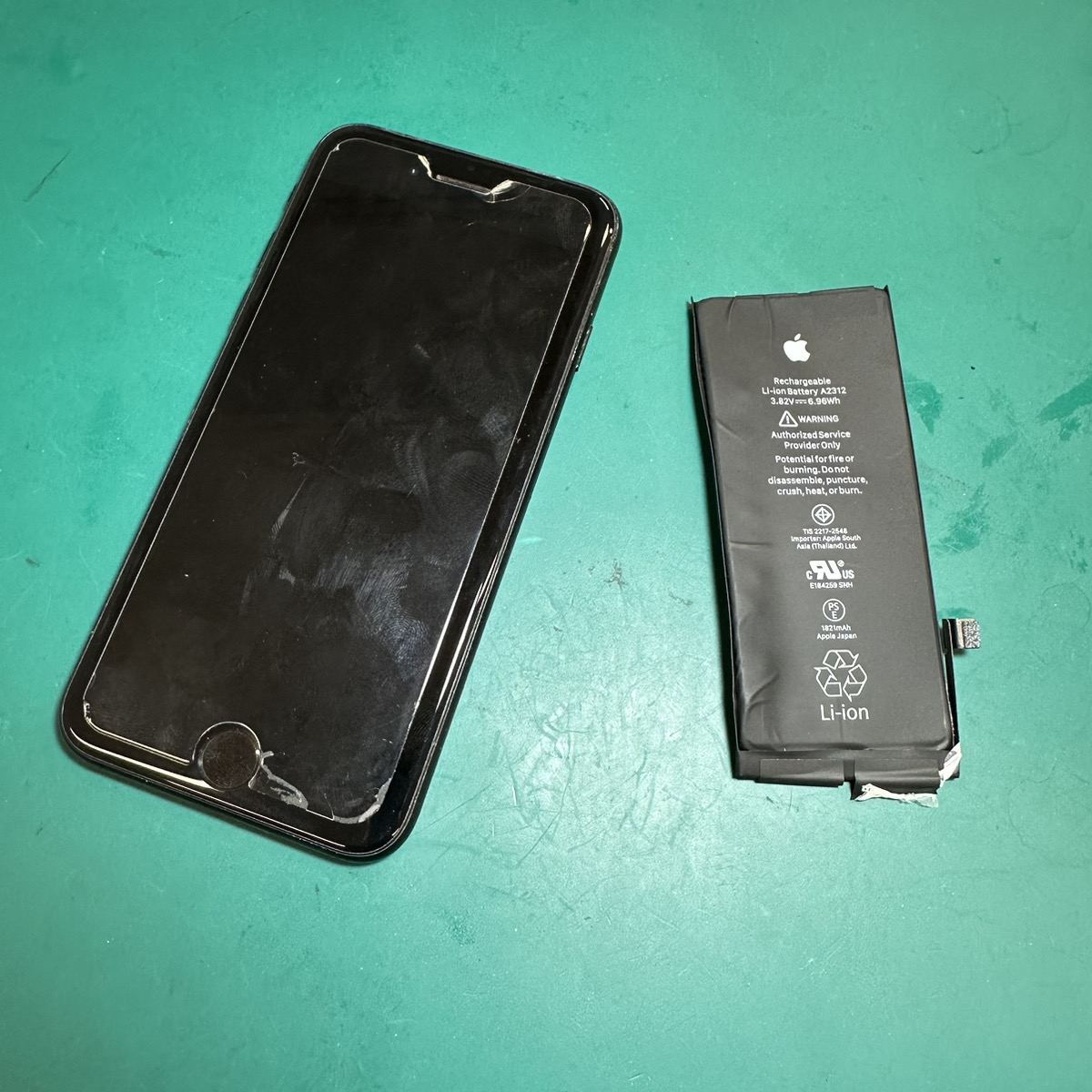 浦和店：iPhoneSE2のバッテリーを交換いたしました！
