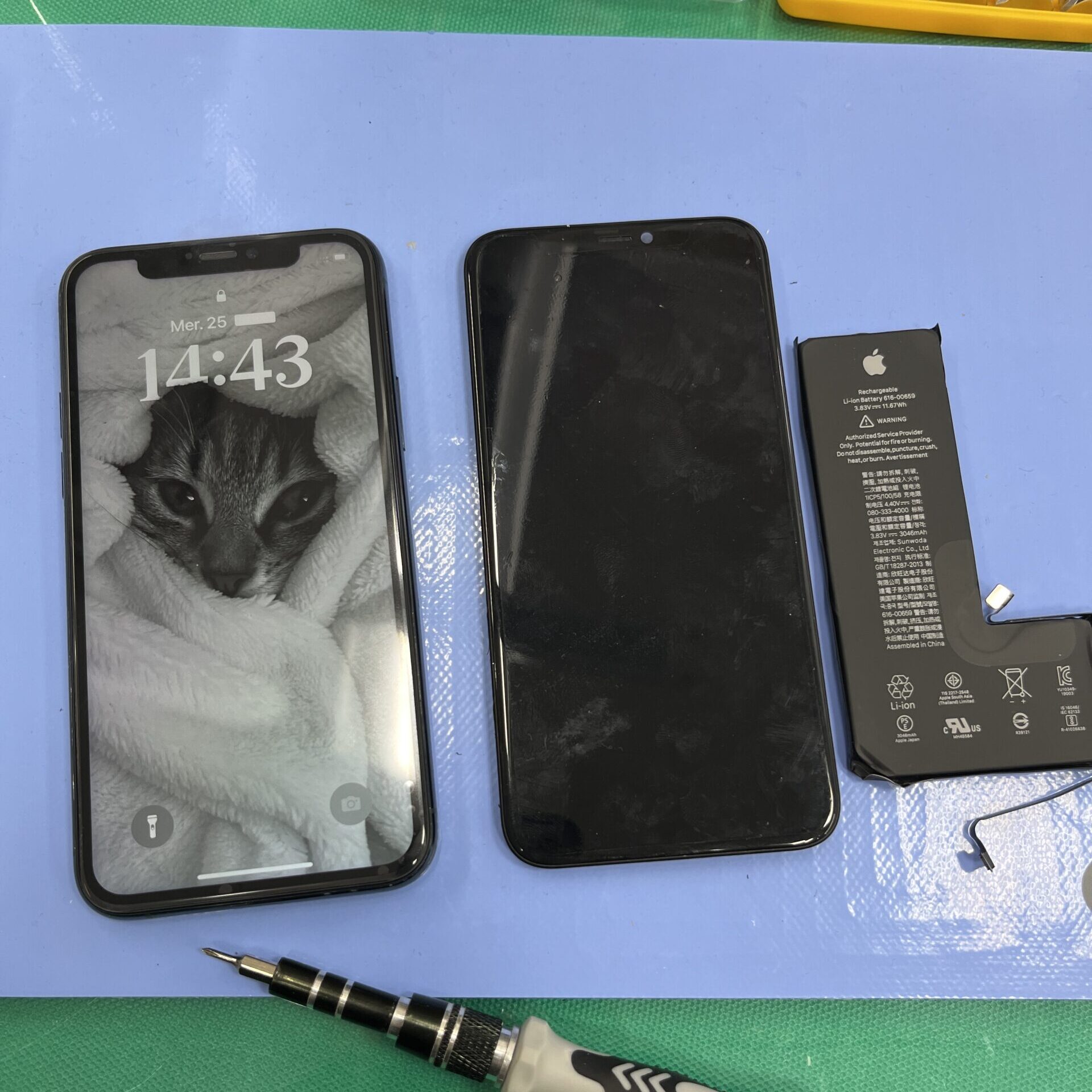 成東店: iPhone11pro修理30分完了