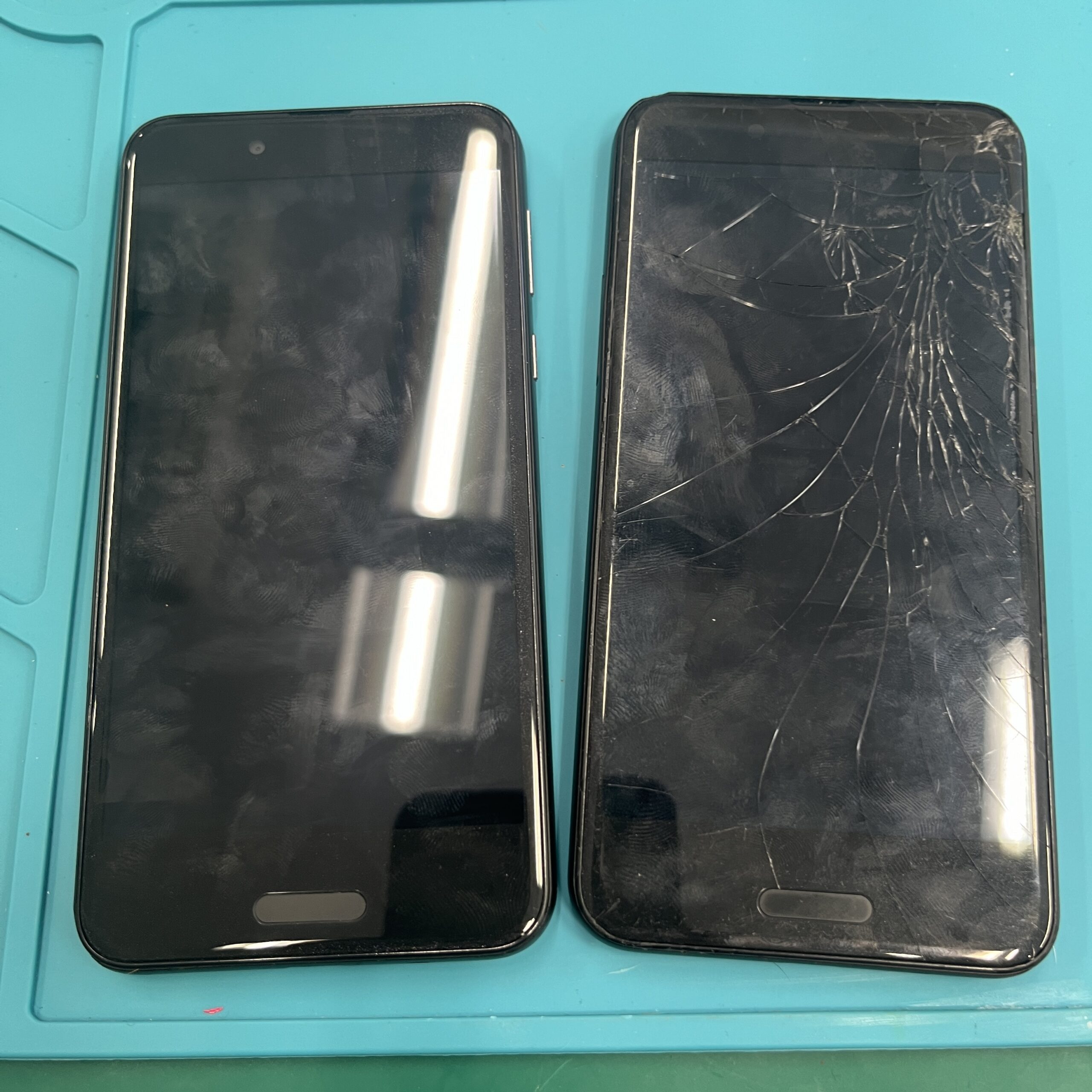 成東店：AQUOS SENSE画面交換14,280円