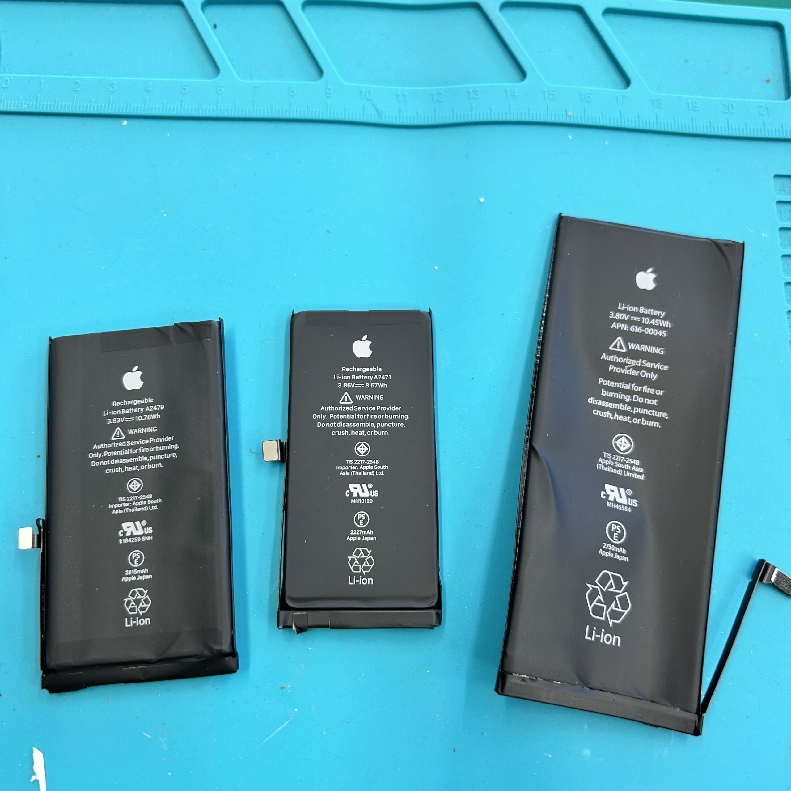 成東店：iPhone12、12miniバッテリー交換　茂原市よりお越しのお客様