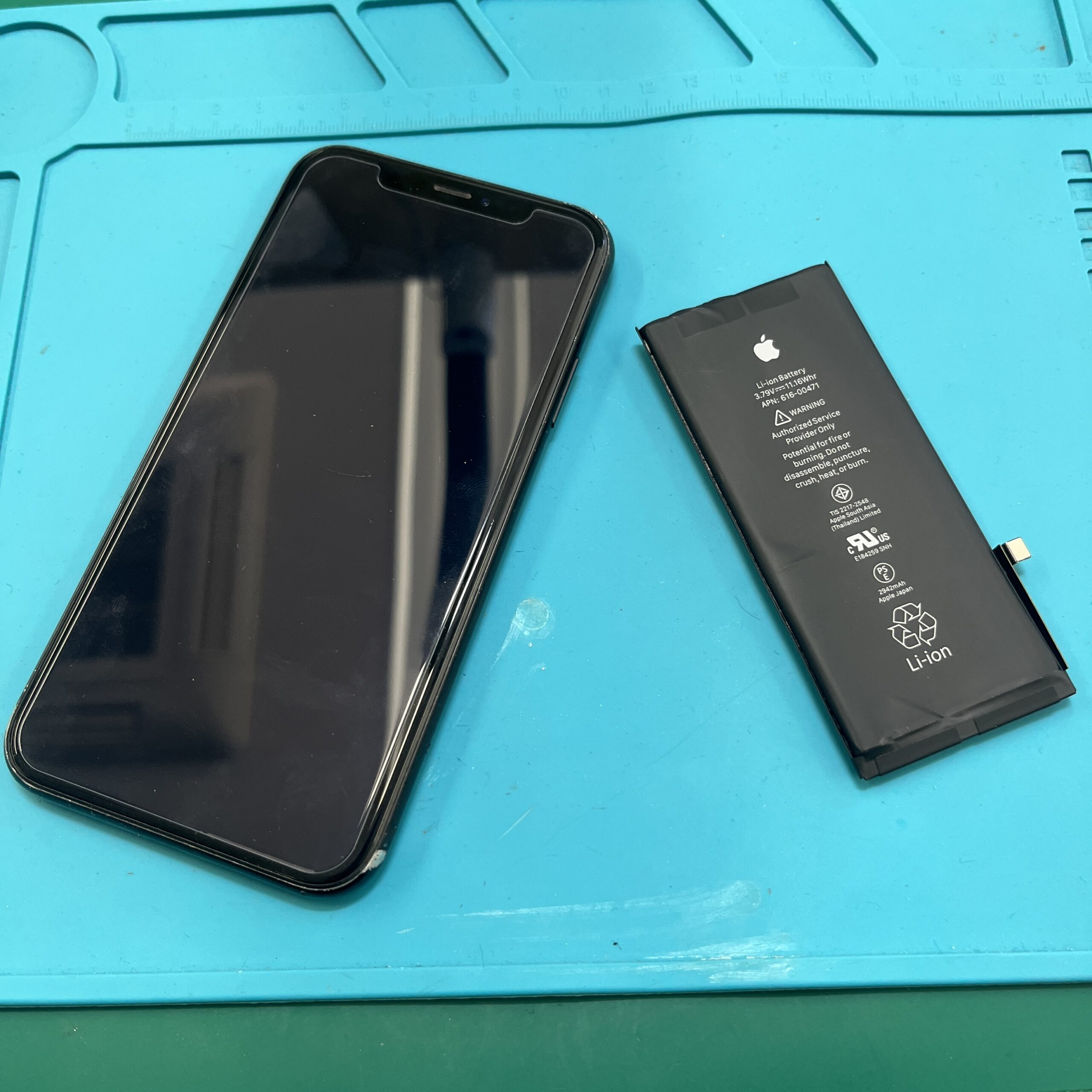 成東店：iPhoneXR バッテリー交換 5,280円！山武市よりお越しのお客様