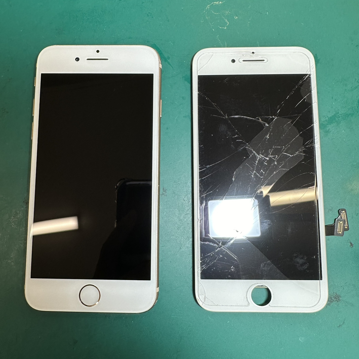 浦和店：iPhone8の画面交換約20分、税込5,280円で修理しました！