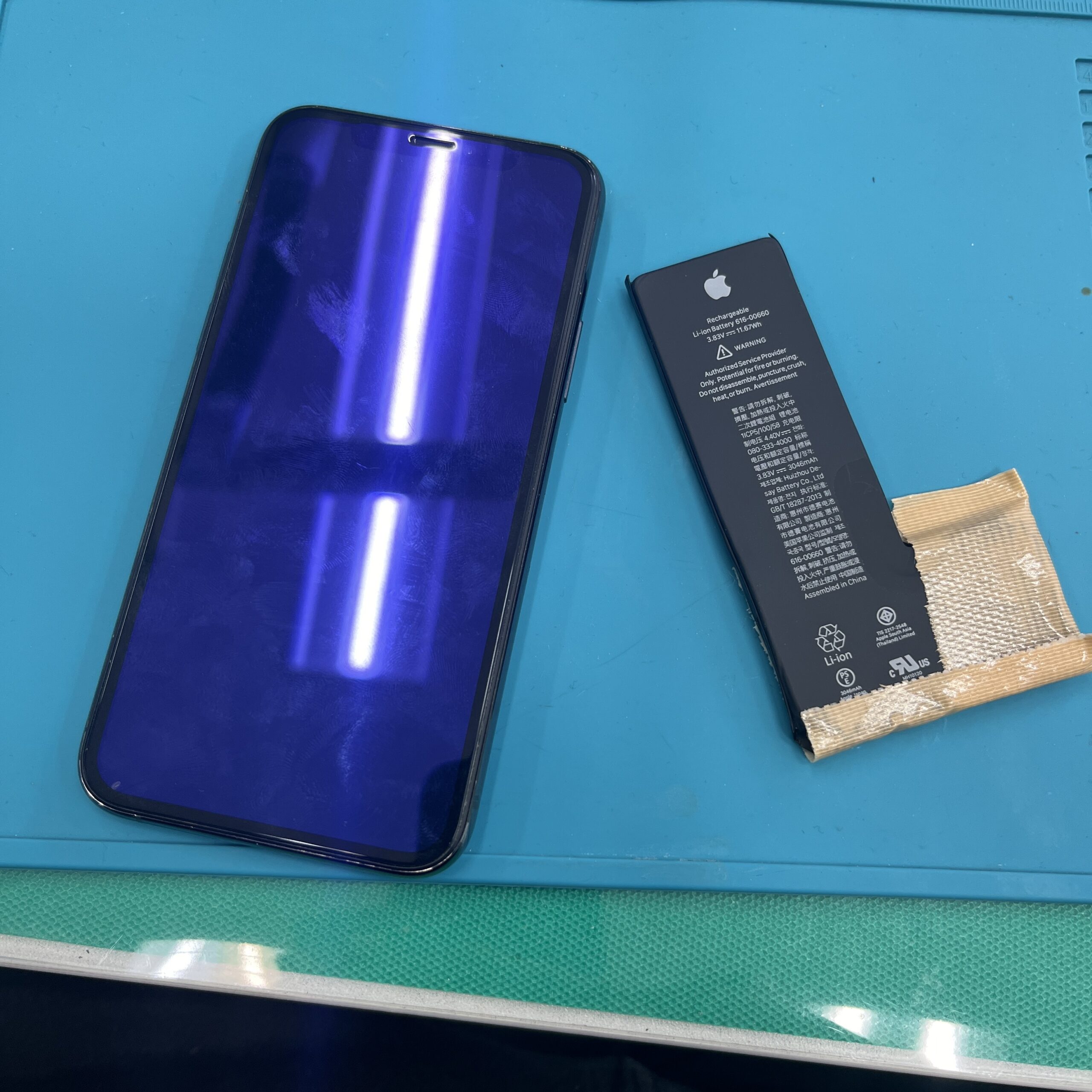 成東店：iPhone 11 Pro バッテリー交換を30分で完了！旭市よりお越しのお客様