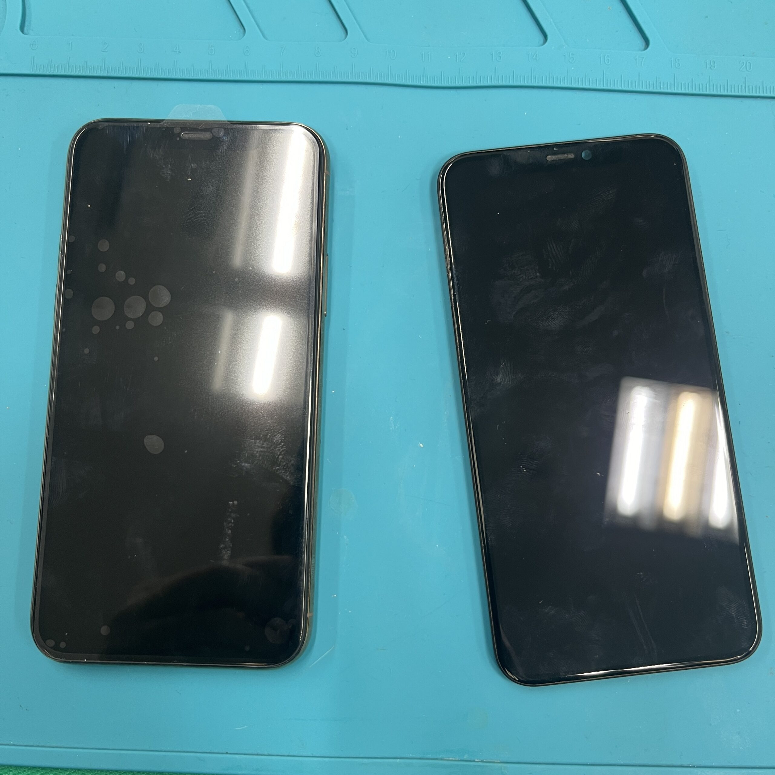 成東店：iPhone11 Pro 重度画面交換即日対応！山武市よりお越しのお客様