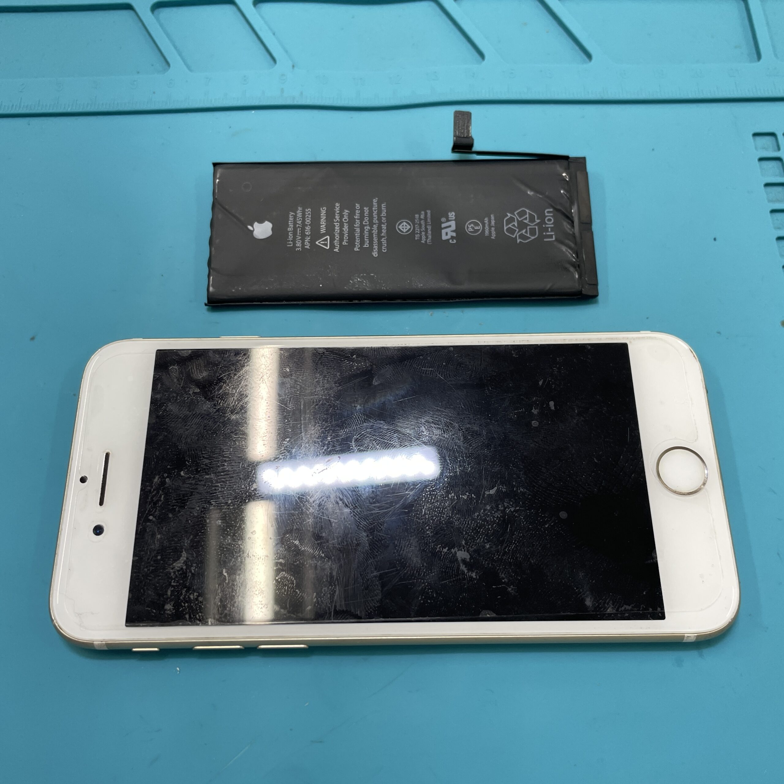 成東店：iPhone7バッテリー交換を行いました！修理時間は20分！