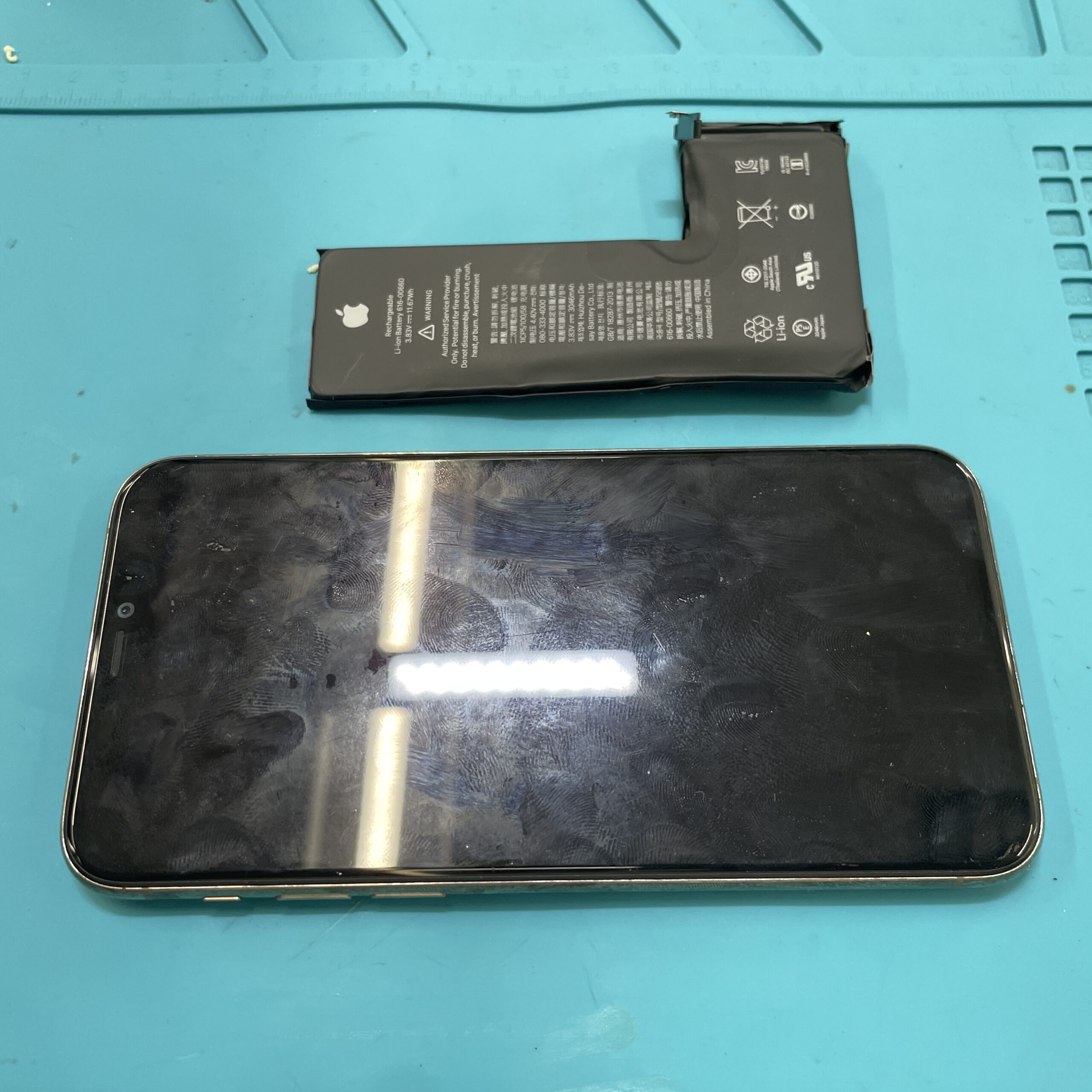 成東店：iPhone11Proバッテリー交換-即日修理可能です！