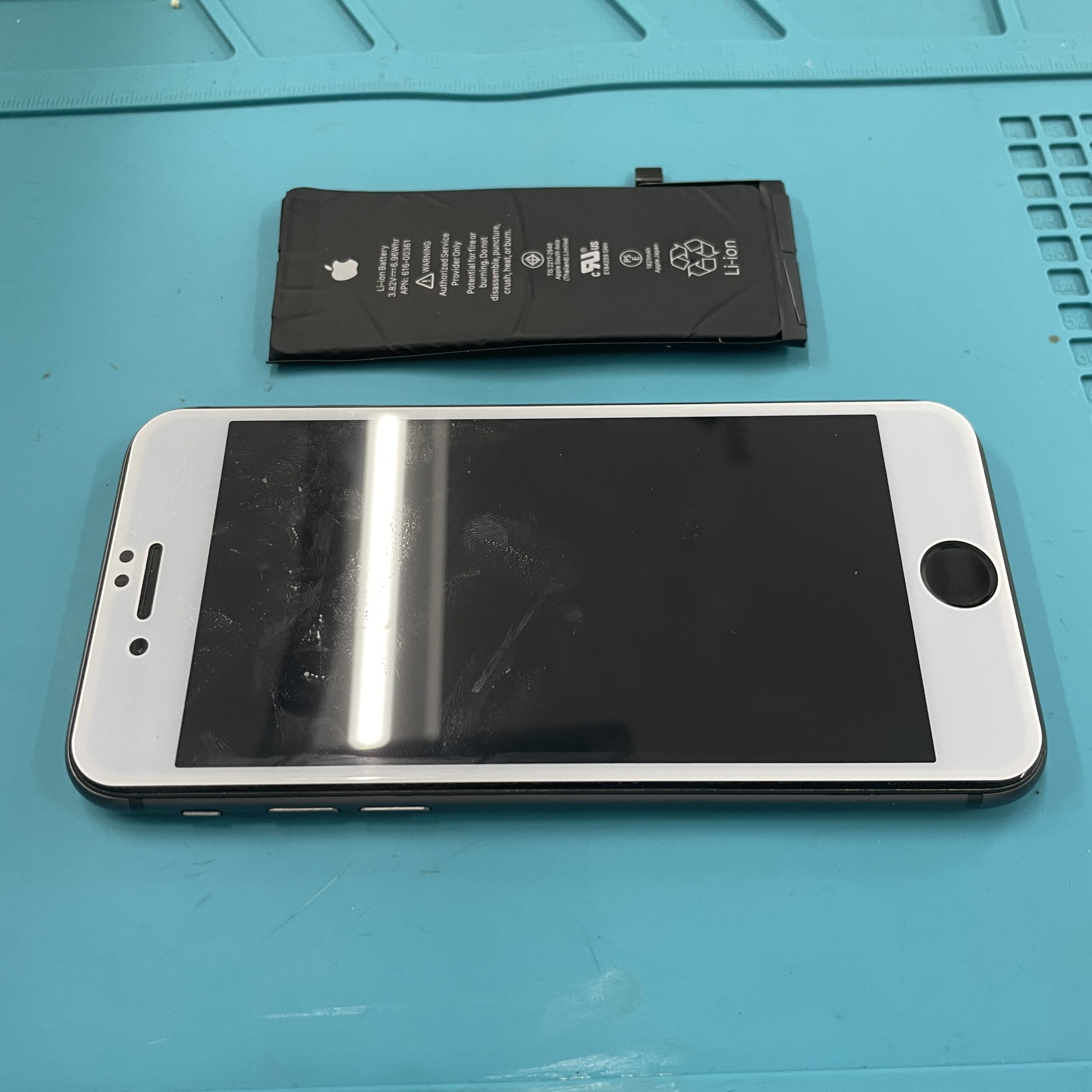 成東店：iPhone8バッテリー交換-即日修理実施！