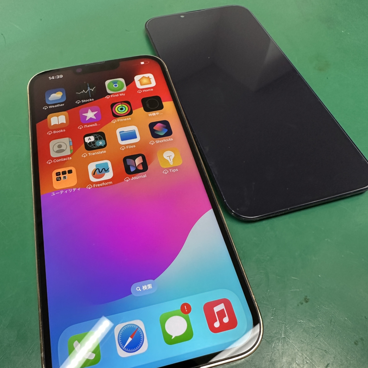 松戸店：液晶不良のiPhone13ProMax、約40分で解決！