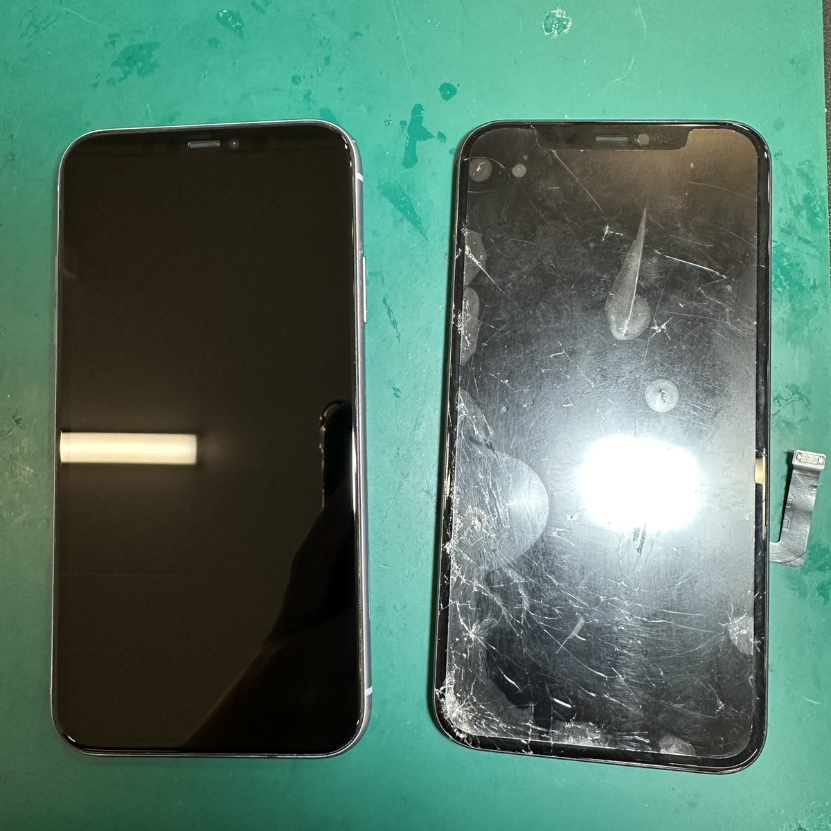 浦和店：iPhone11 重度液晶不良の液晶、20分交換完了！