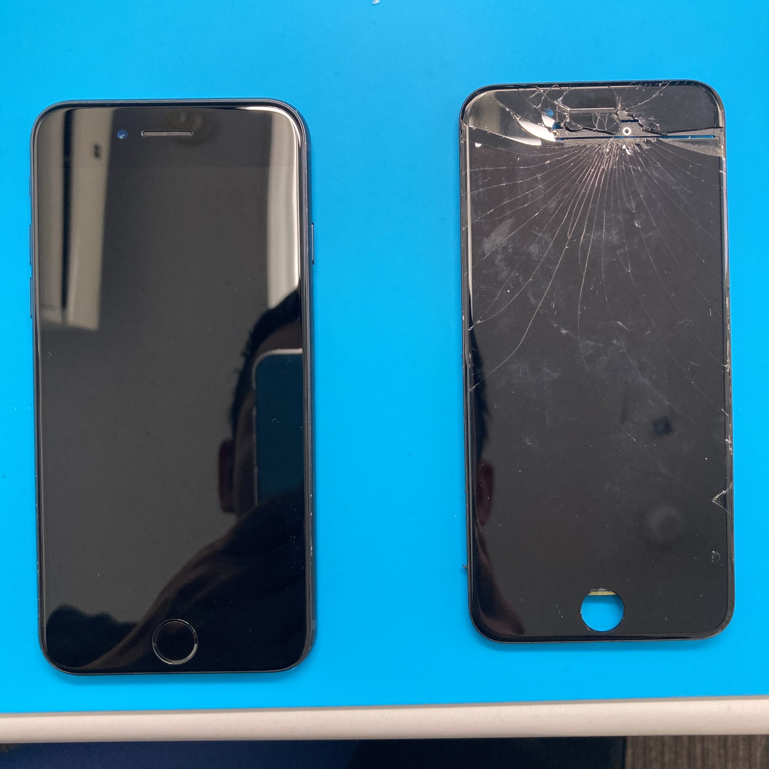 土浦店　iPhoneSE3 液晶,画面割れ修理！9,680円で修理させていただきました！
