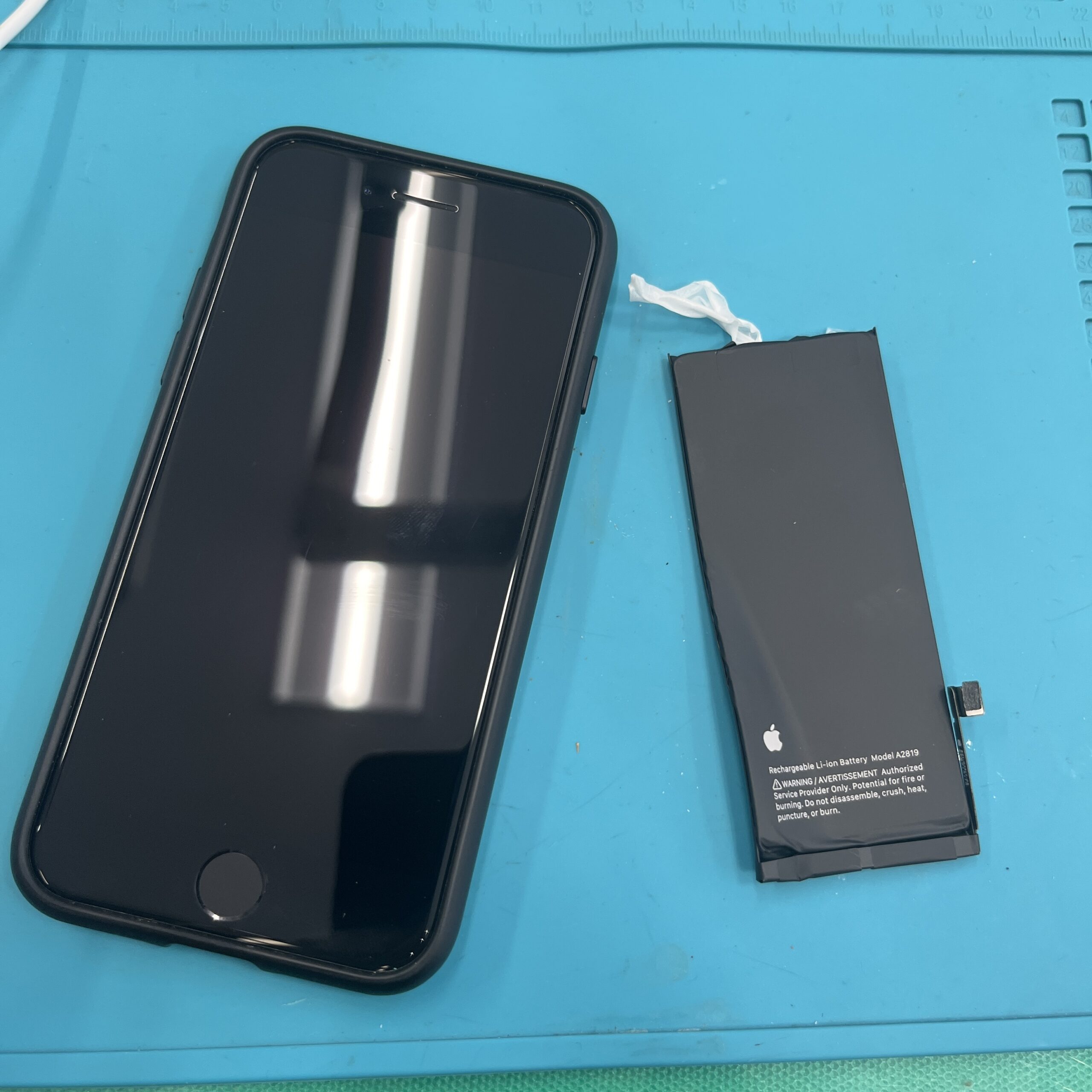 成東店：iPhone SE 3のバッテリー交換を6,380円で迅速対応！大網白里市よりお越しのお客様