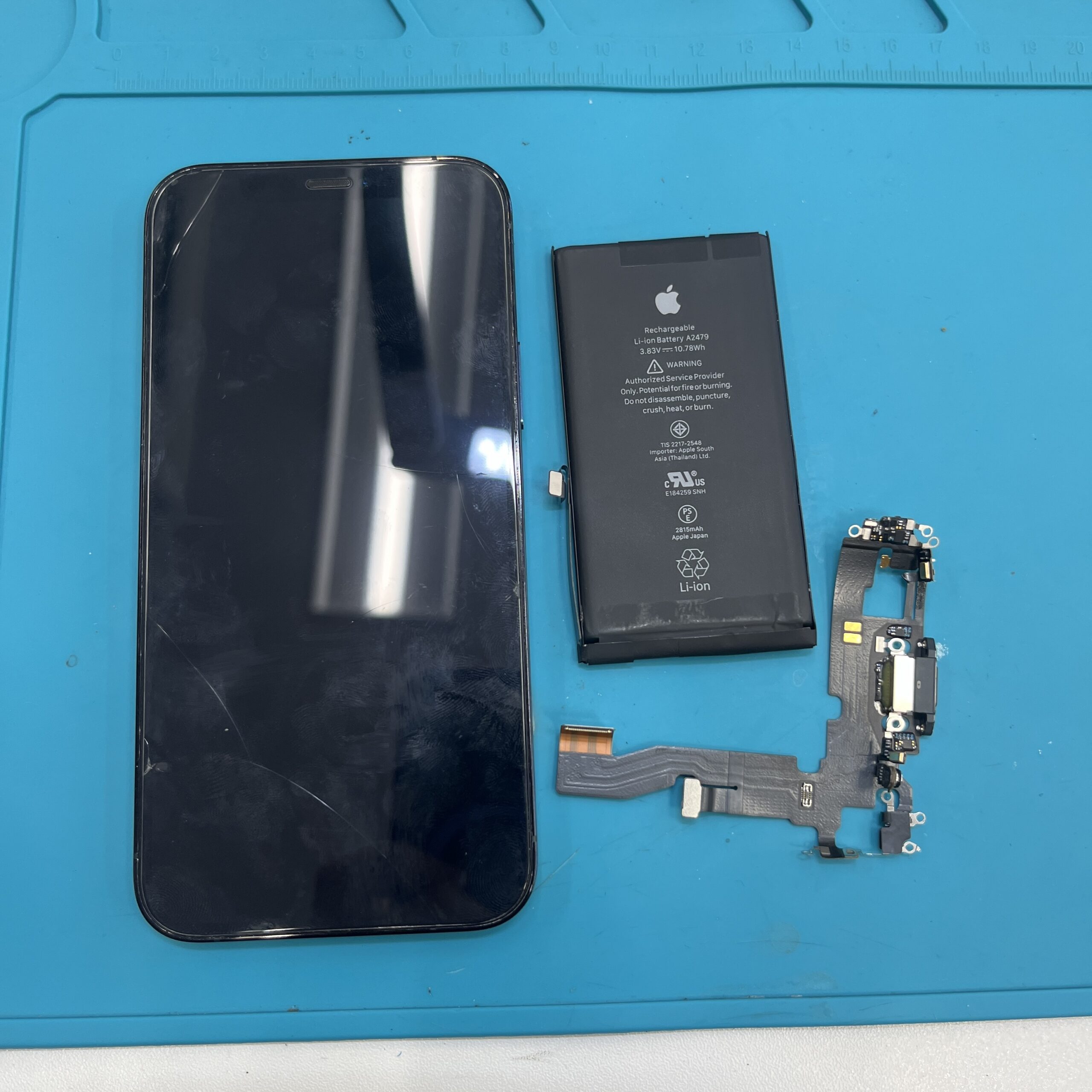 成東店：iPhone 12 Proの充電口とバッテリー交換、山武市からのお客様に迅速なサービス提供