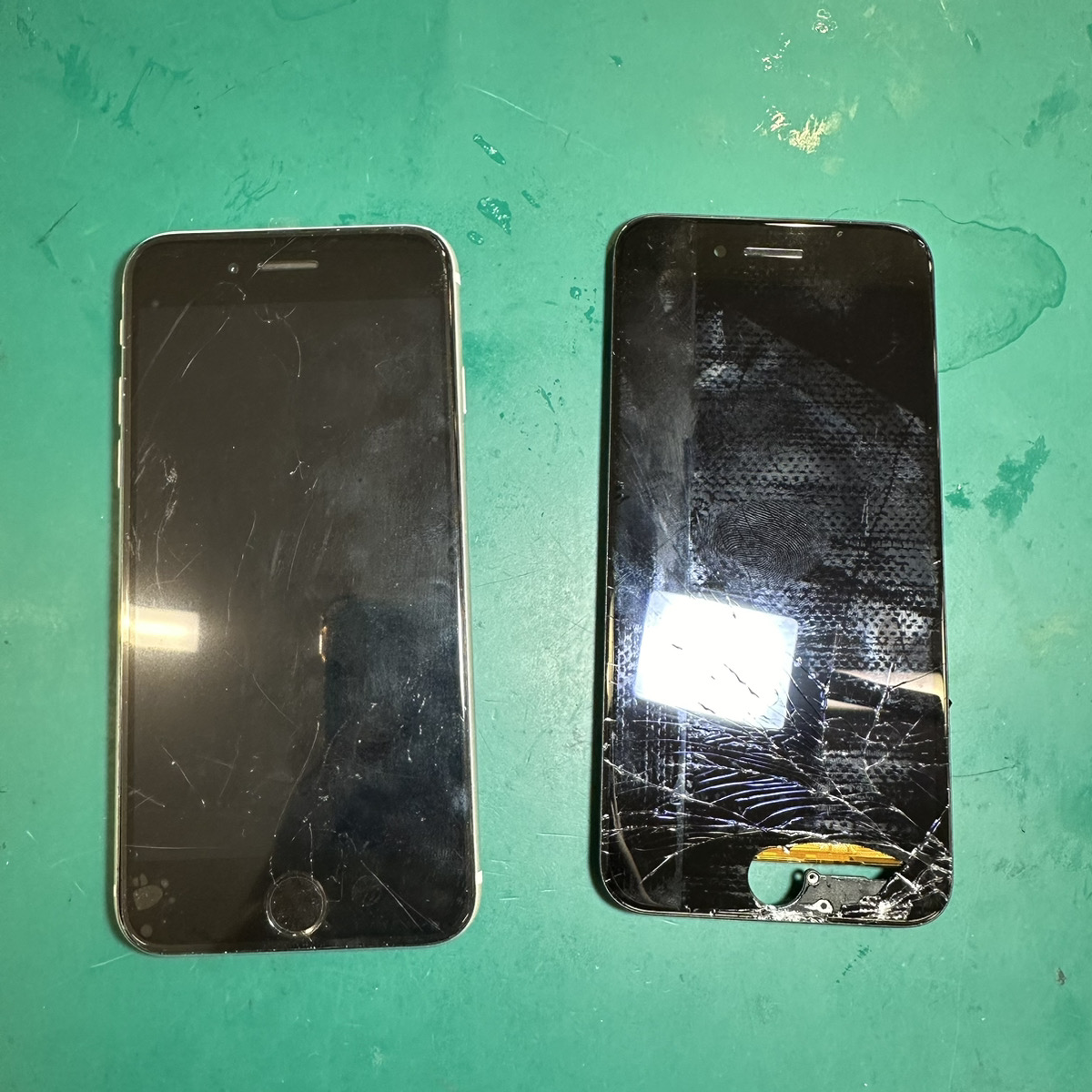 浦和店：iPhoneSE2の割れてしまった画面、約20分で交換完了！