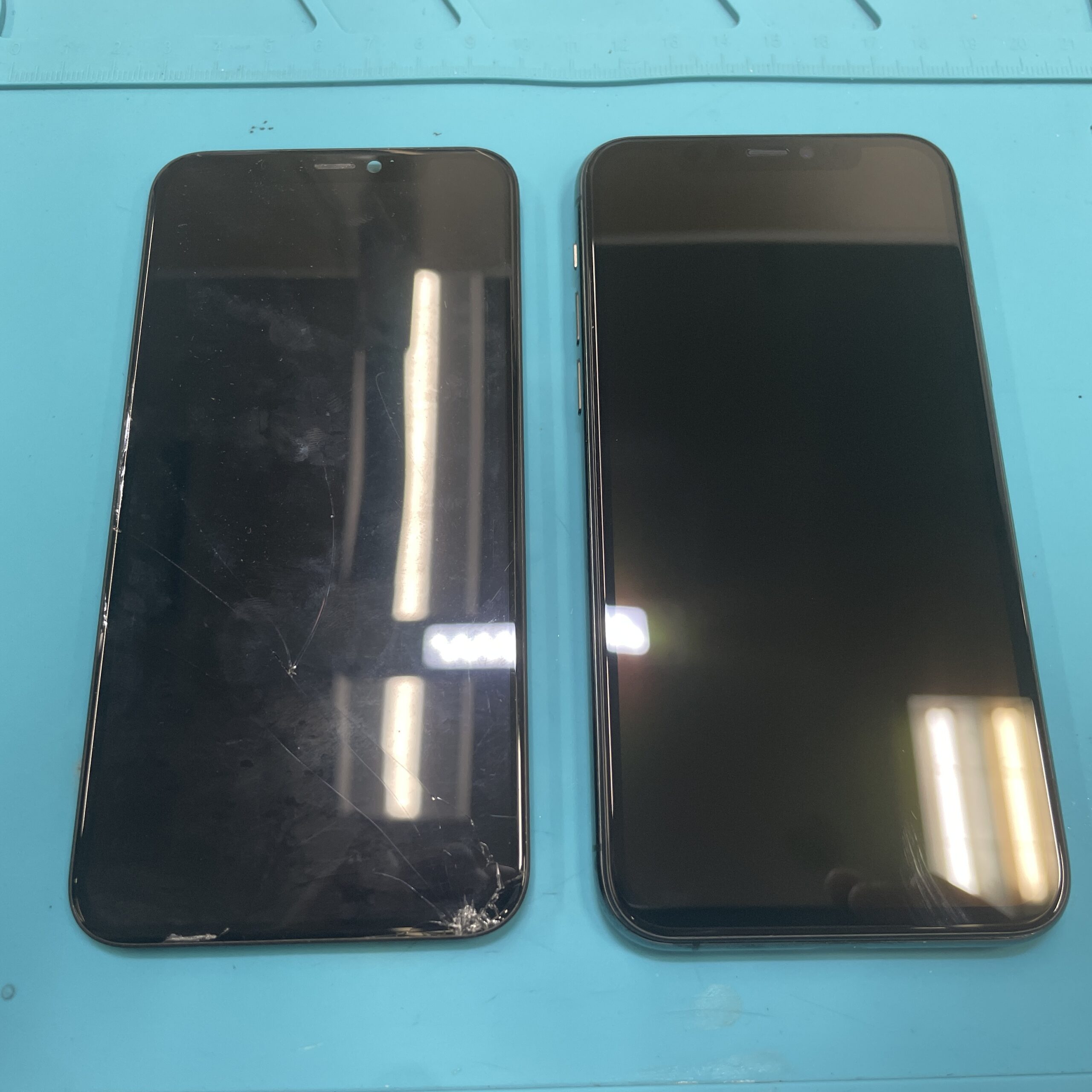 成東店：iPhone11Pro軽度画面修理・バッテリー交換
