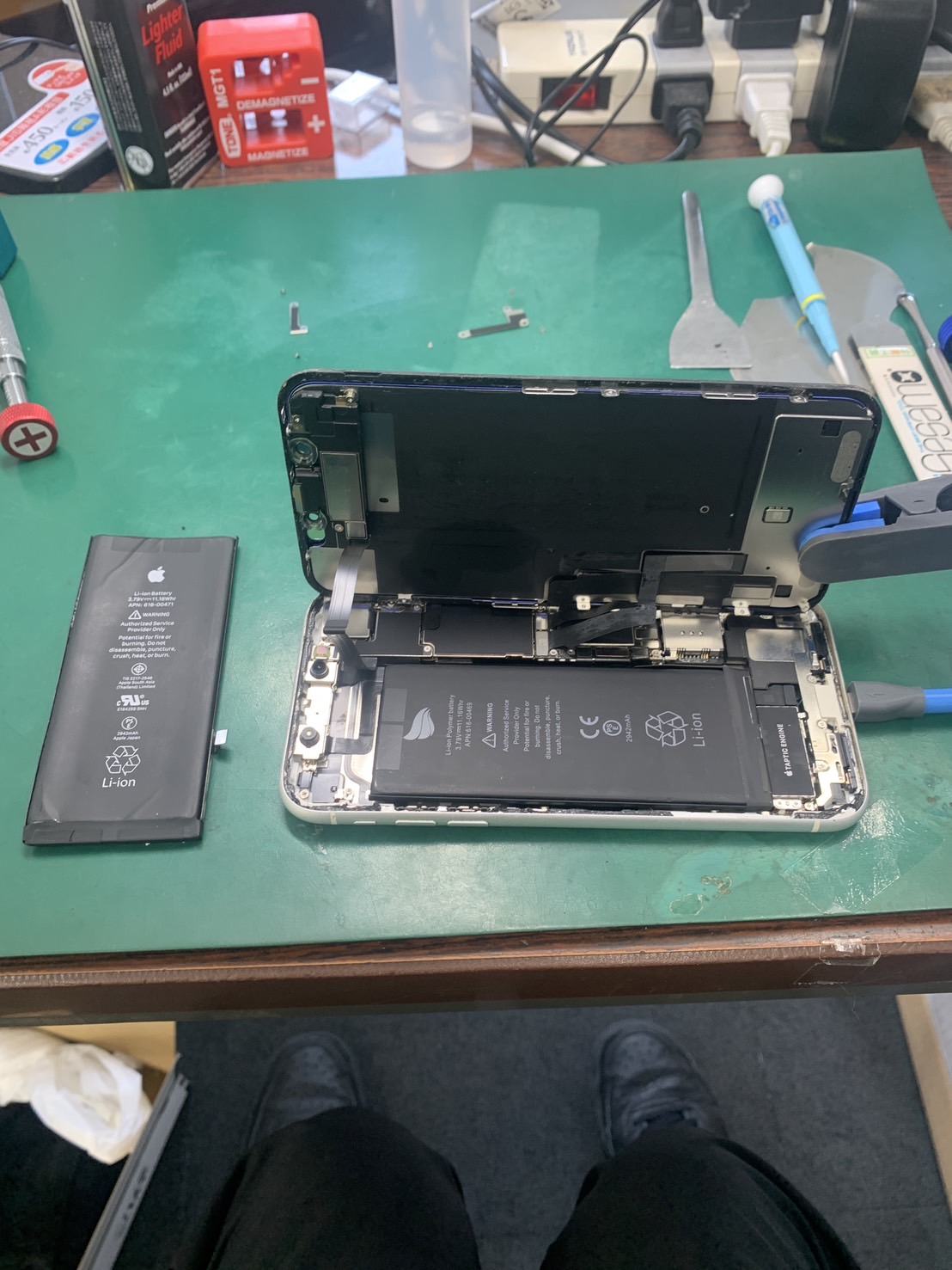 松戸店：iPhone XRのバッテリー交換を5,280円で迅速対応！稔台よりお越しのお客様