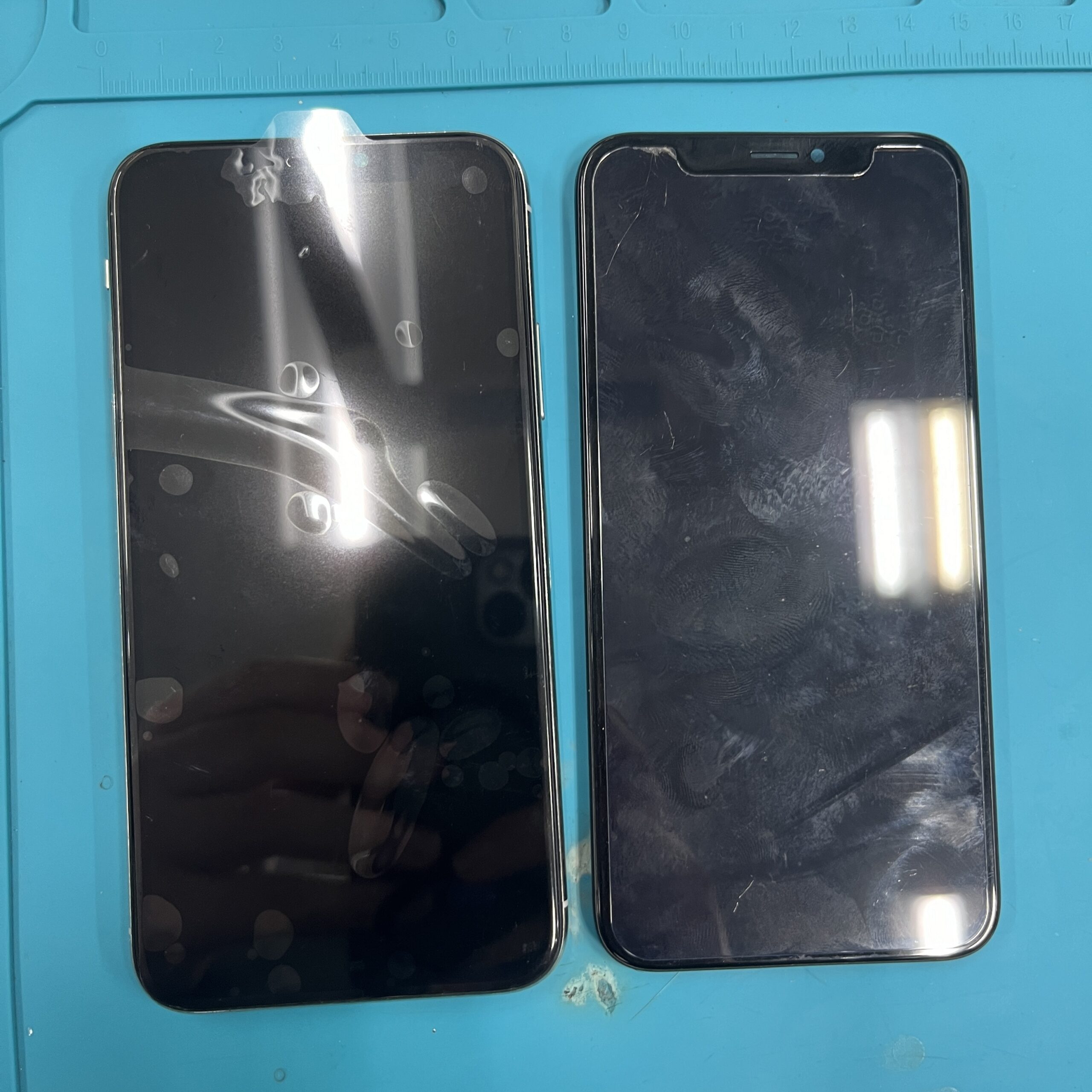 成東店：iPhoneXの重度画面交換、迅速対応！旭市よりお越しのお客様