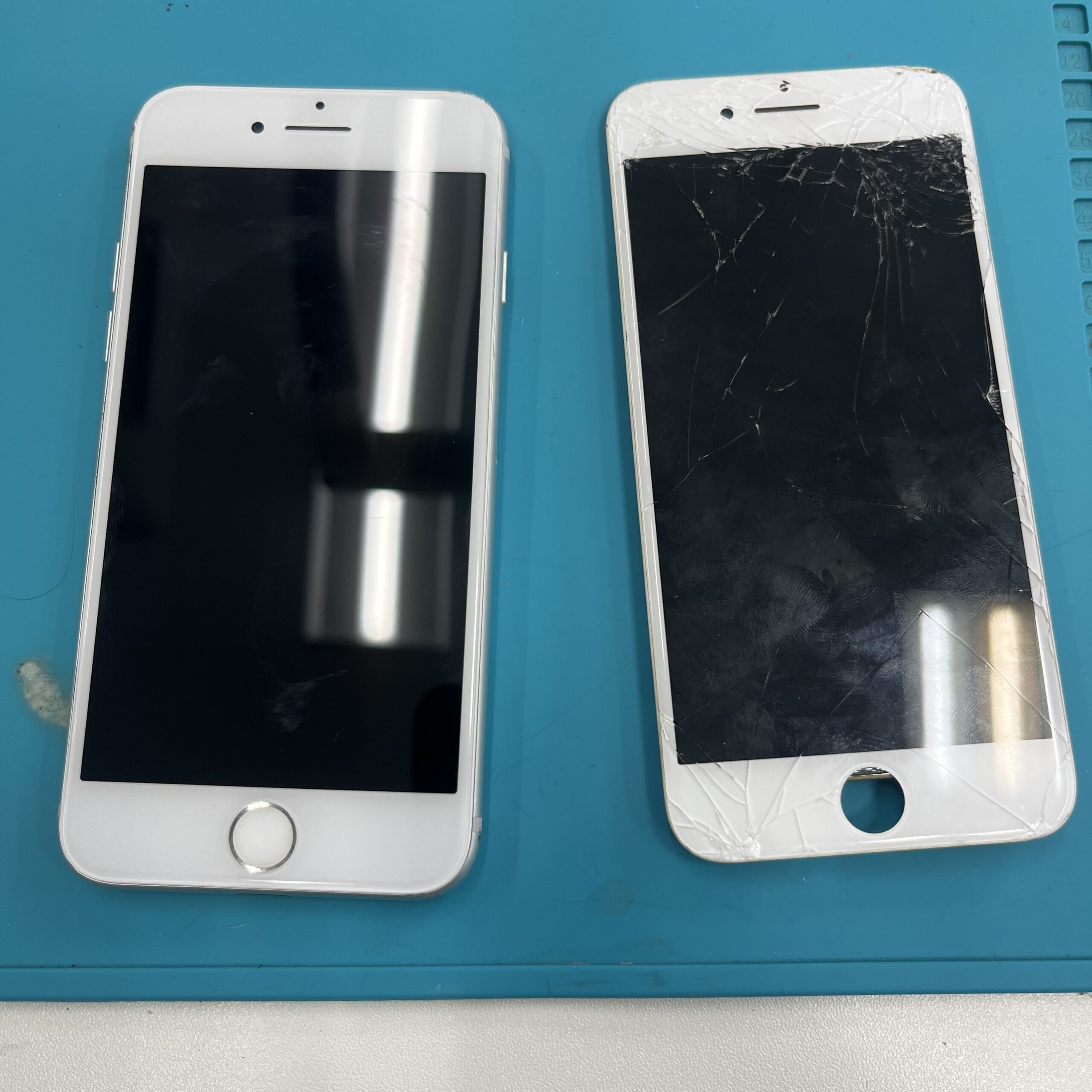 成東店：iPhone7軽度画面交換サービス！30分で新品同様に匝瑳市よりお越しのお客様