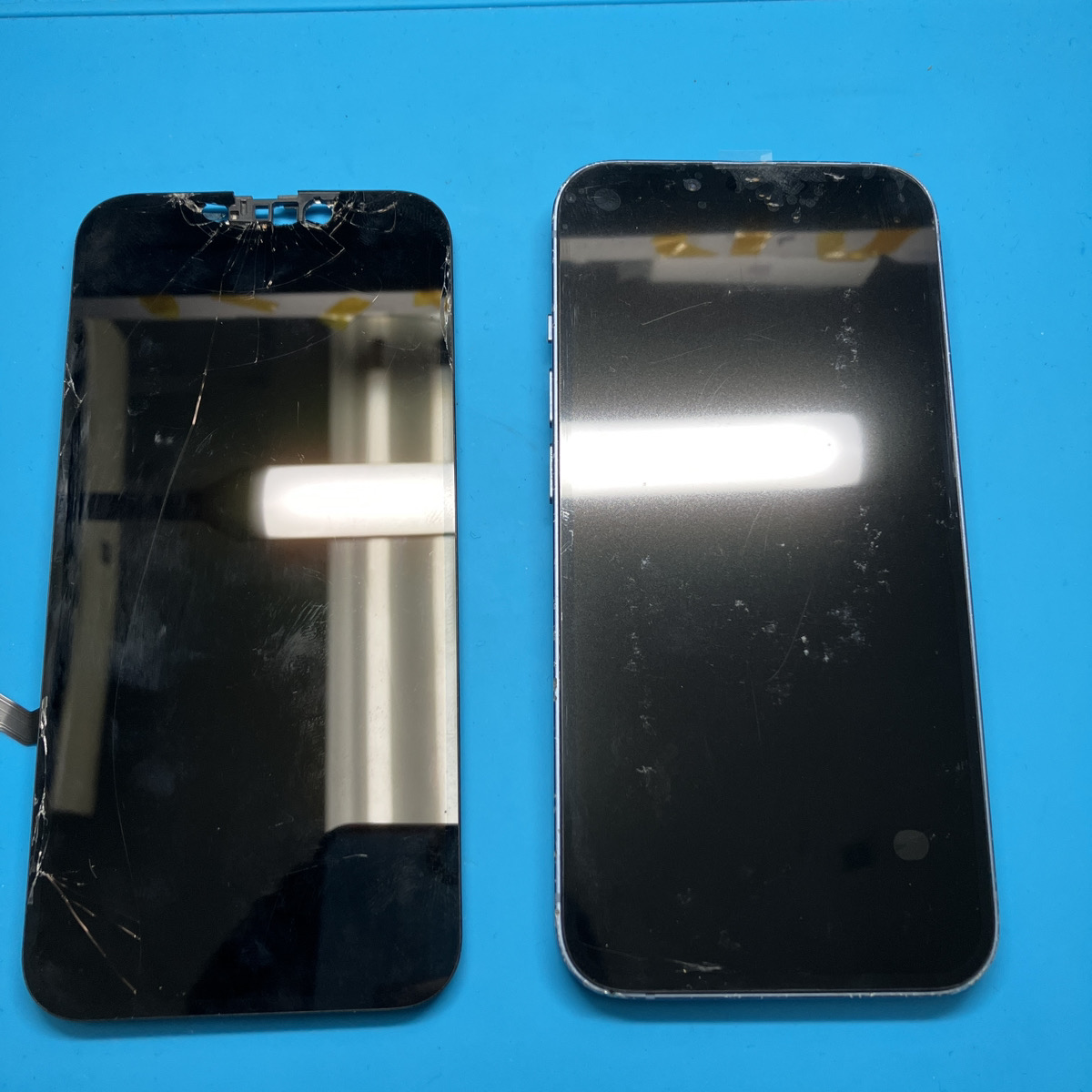 土浦店：iPhone 14画面修理、14,080円で年末でも即日対応！