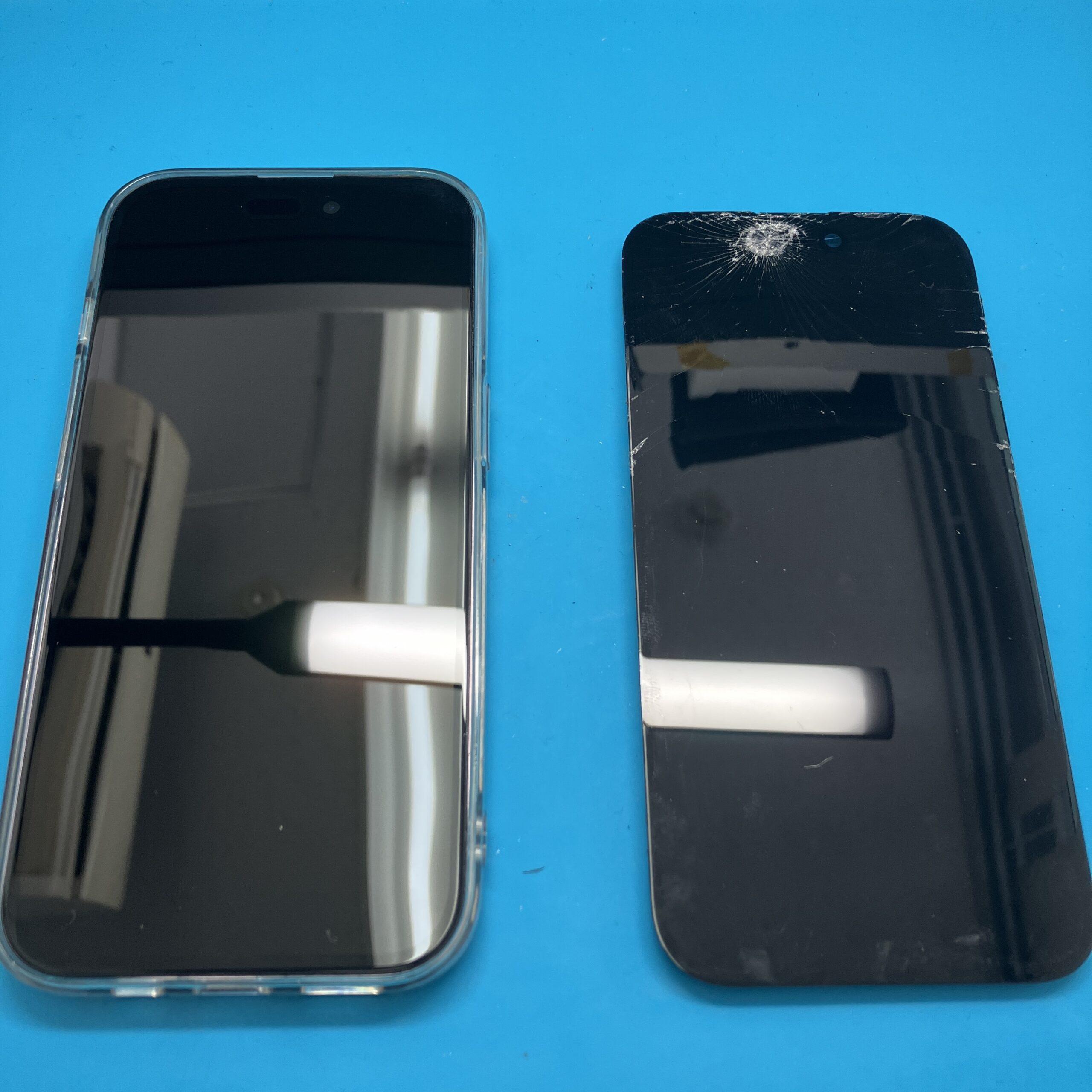 土浦店：iPhone 15 軽度液晶修理、16,280円で即日対応！！