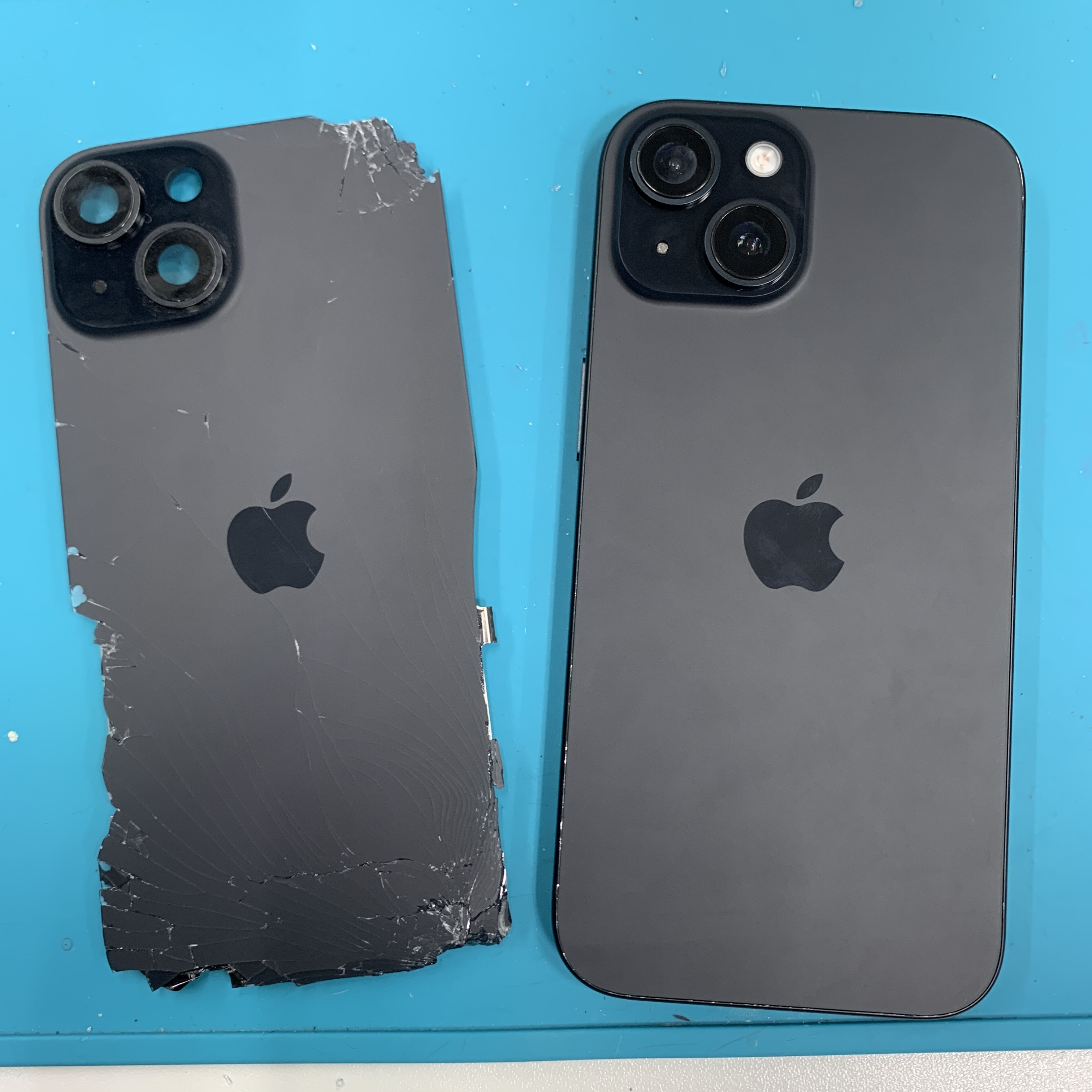 成東店：iPhone 15 バックパネル交換を21,780円で実施しました！