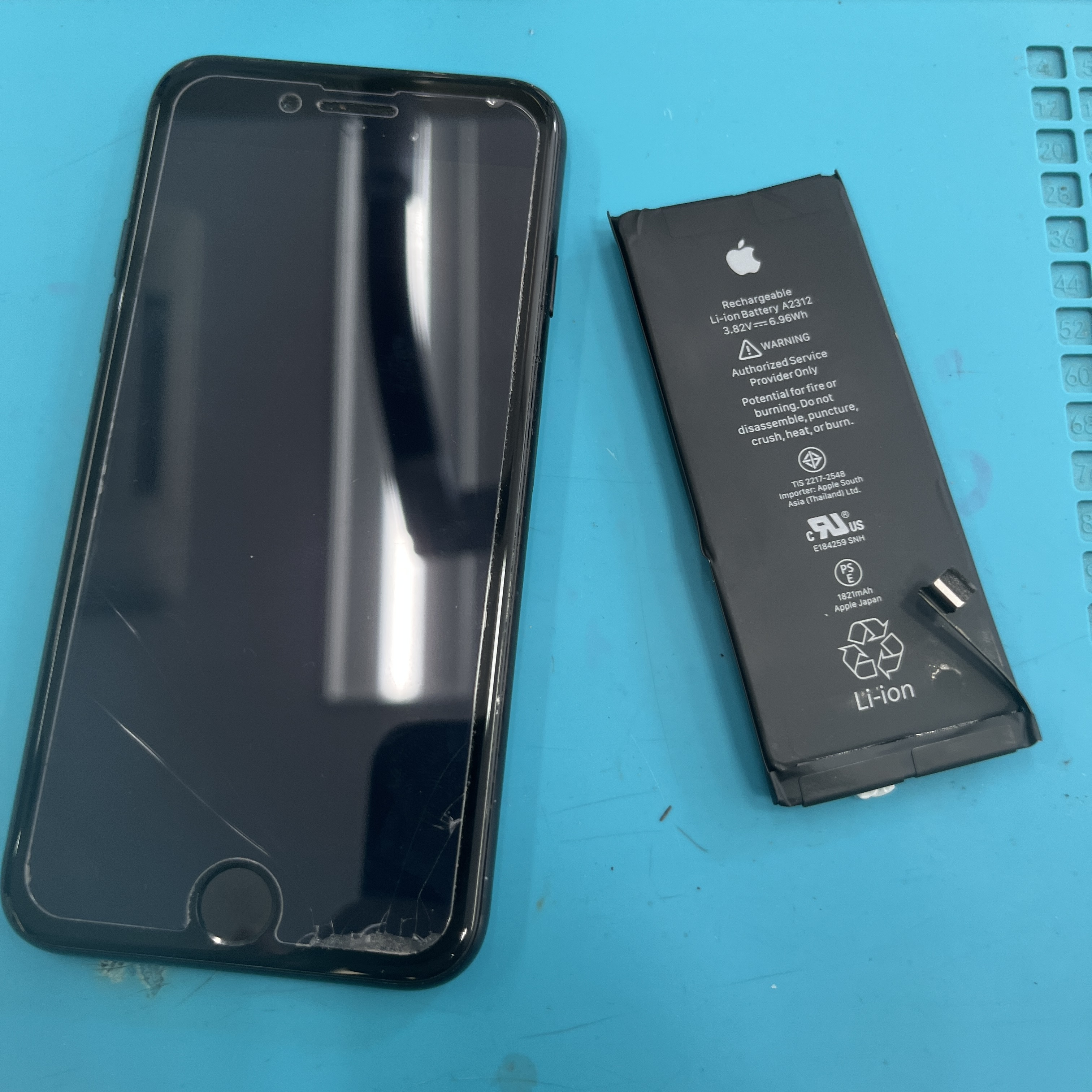 成東店：iPhone SE（第2世代）バッテリー交換を4,180円で実施しました！