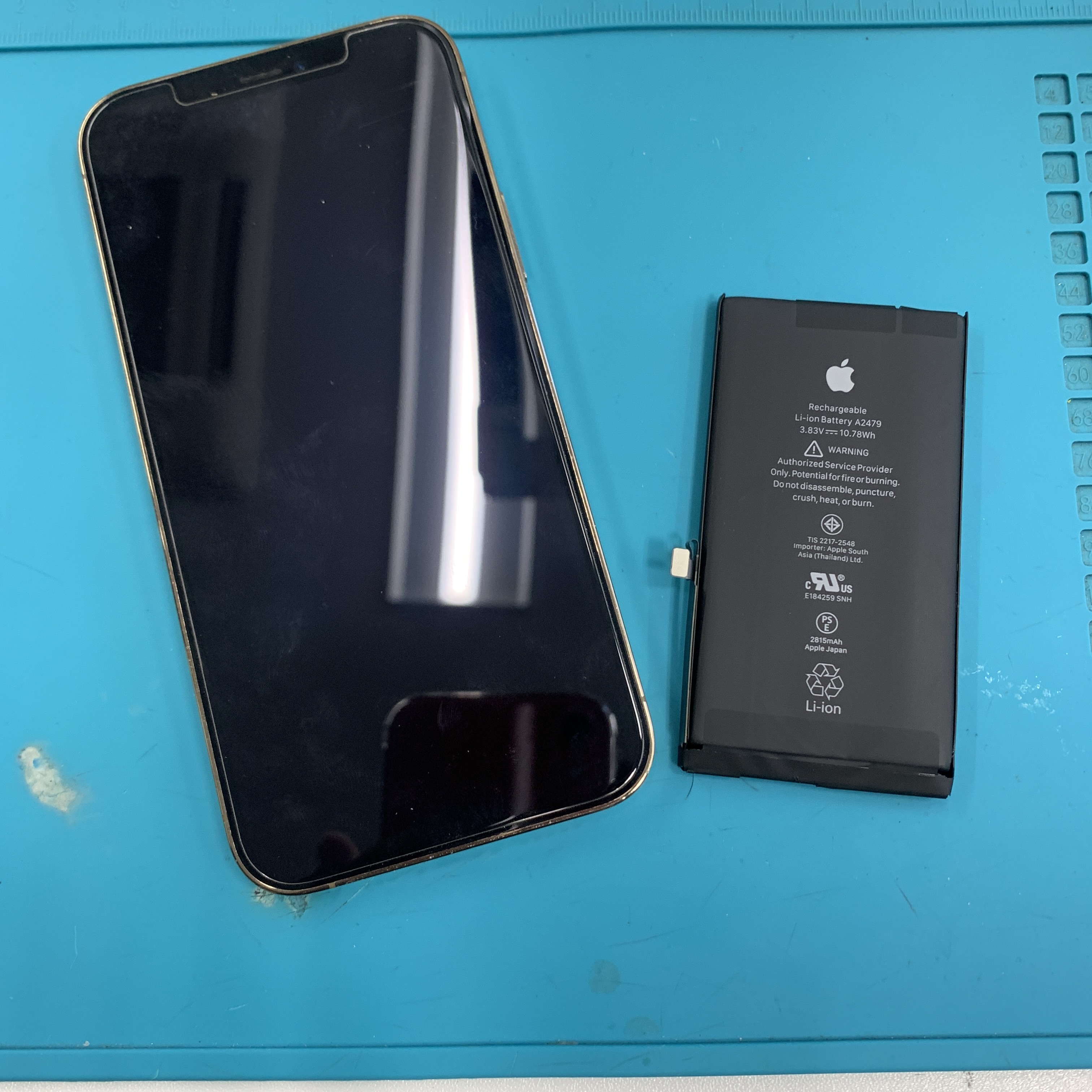 成東店：iPhone 12 Proのバッテリー交換を6,380円で対応しました！