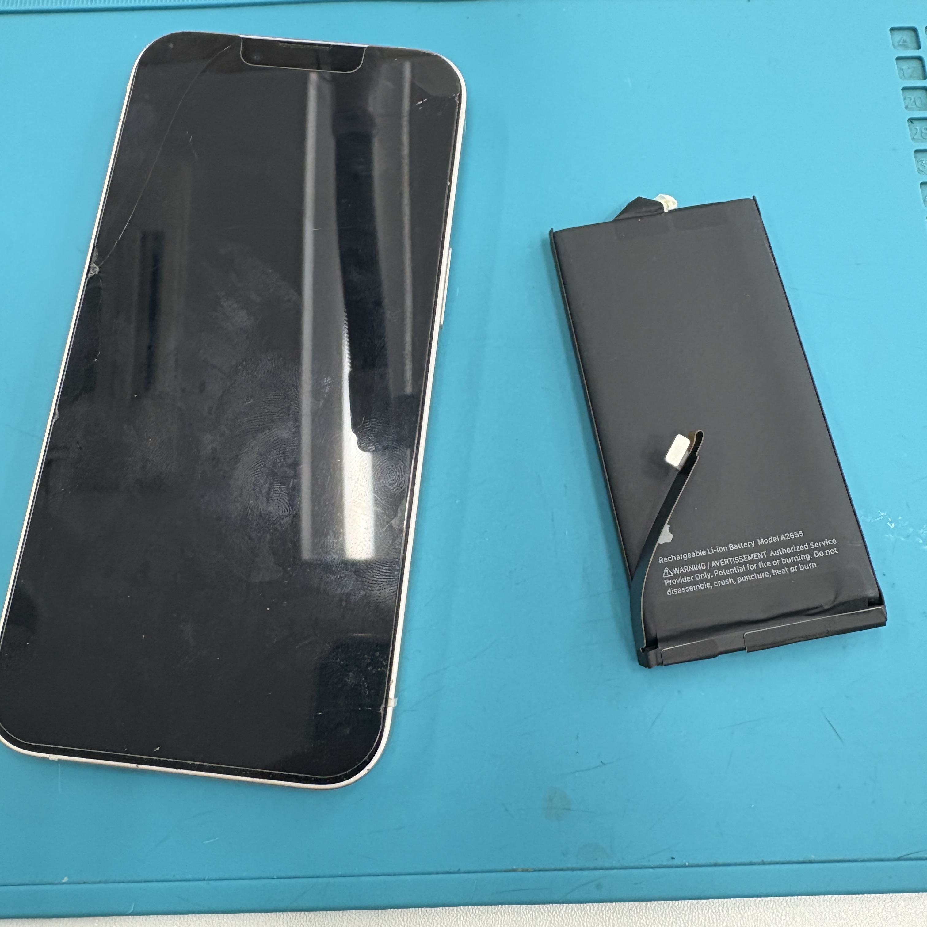 成東店：iPhone 13のバッテリー交換を7,480円で実施しました！