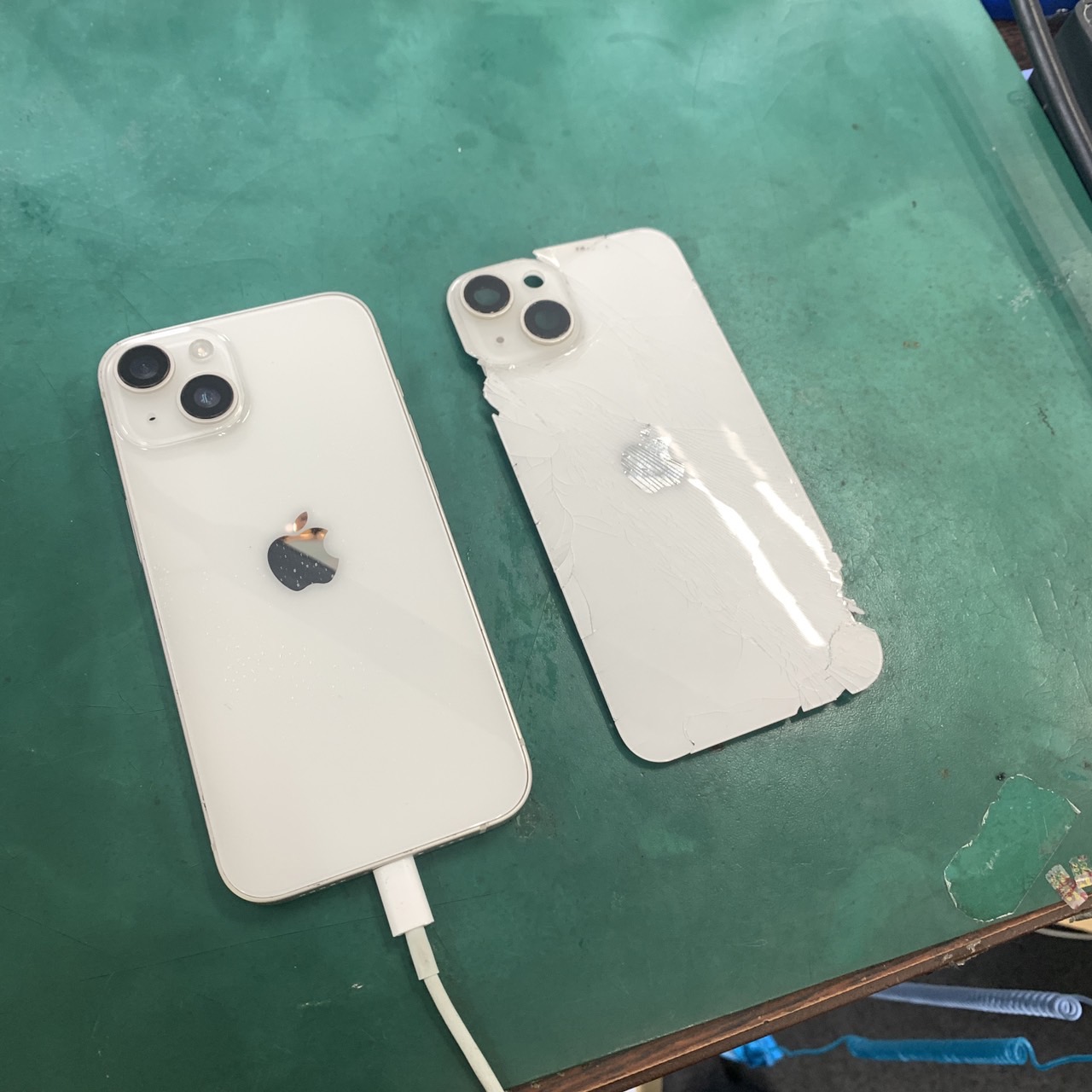 松戸店：iPhone 14のバックパネル交換を14,080円で実施しました！