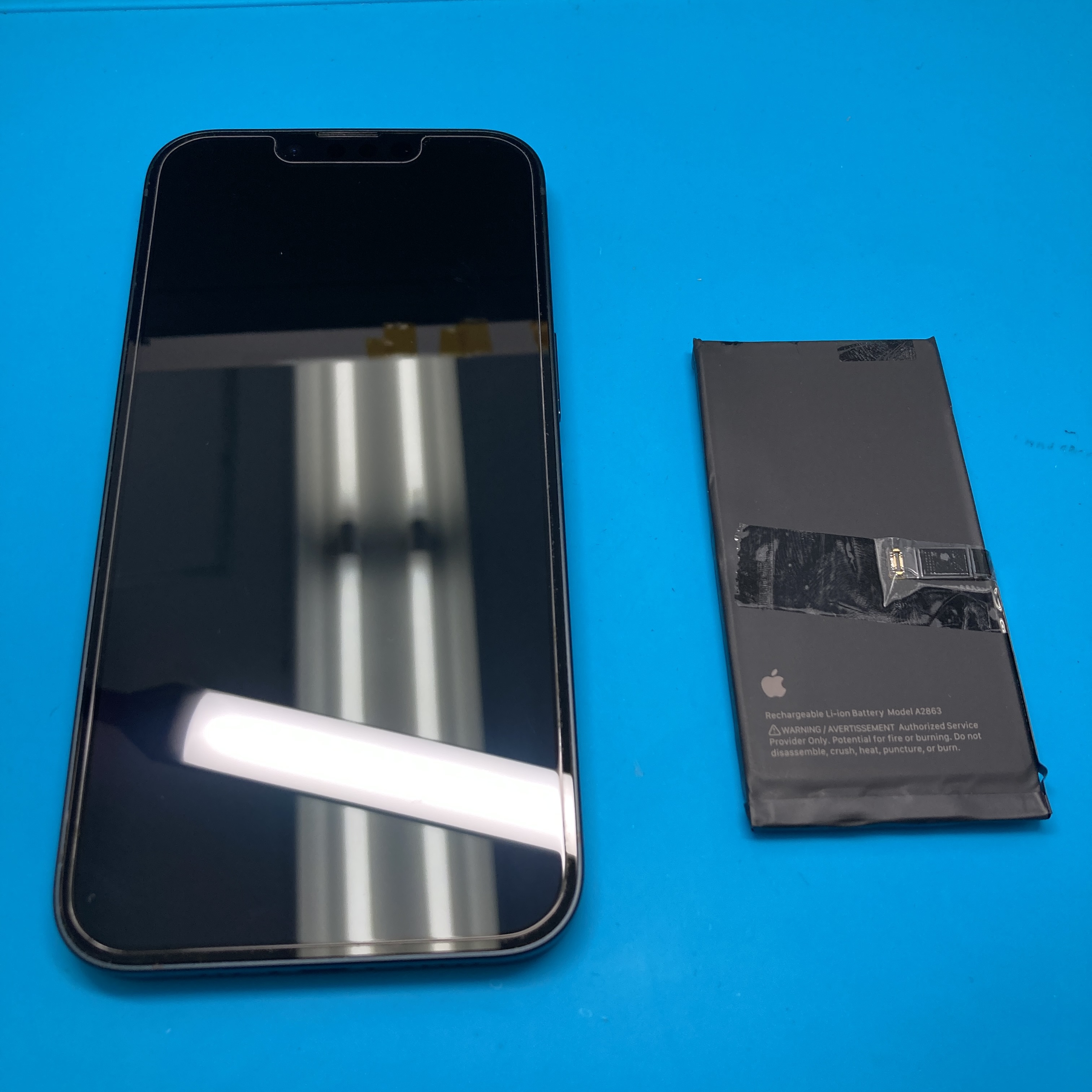 土浦店：iPhone14 バッテリー交換を8,580円で実施しました！