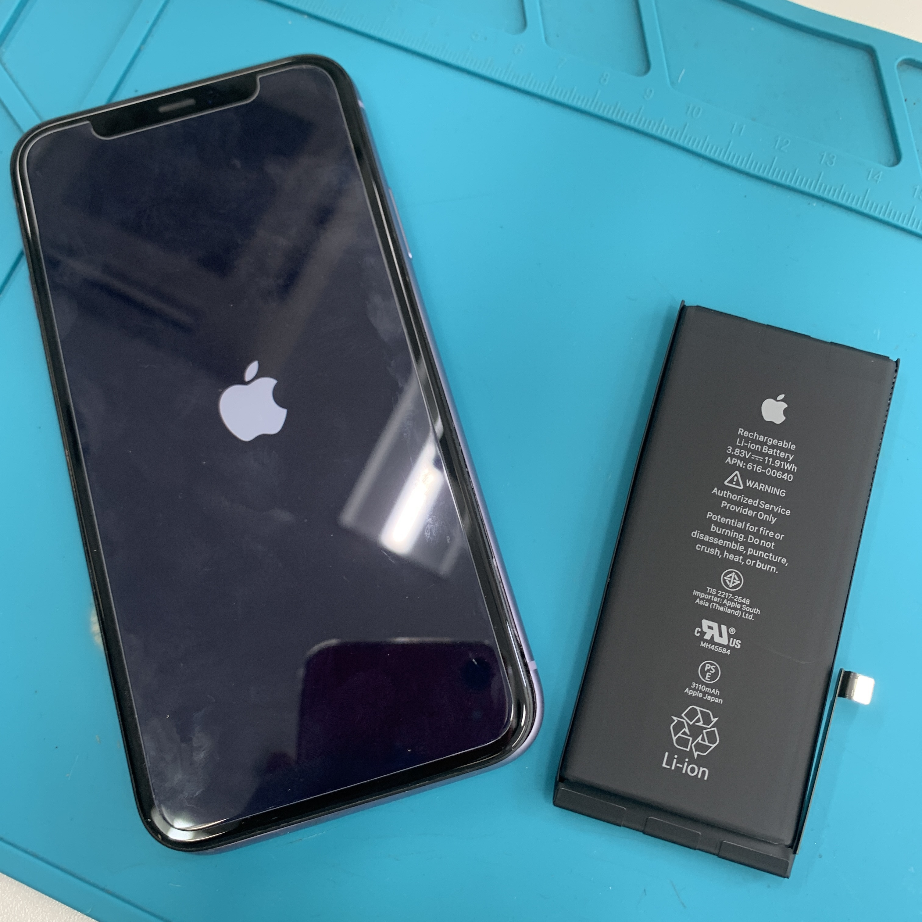 成東店：iPhone11のバッテリー交換を行いました！