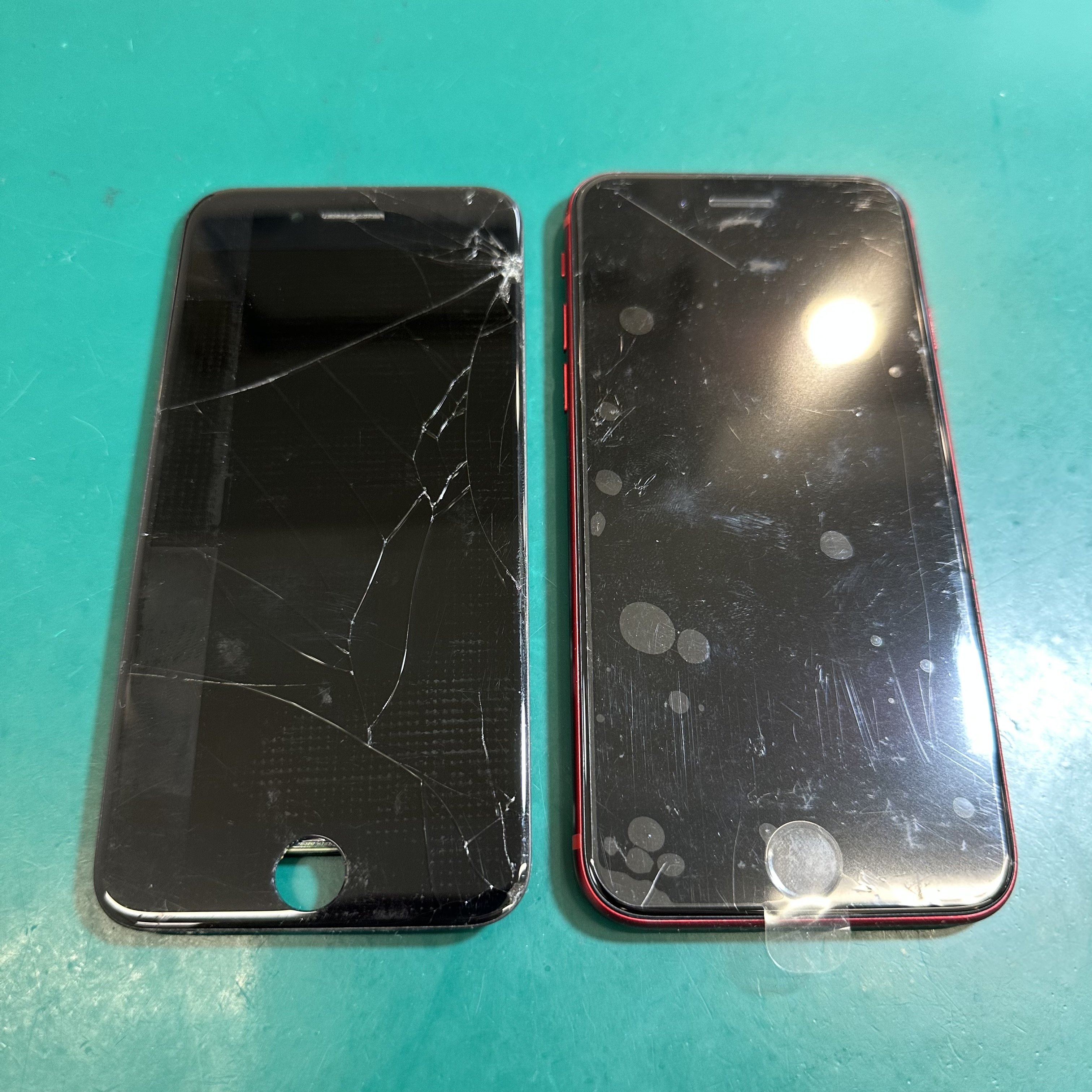 浦和店：iPhone SE 第3世代の軽度画面割れ修理を実施！さいたま市浦和区よりお越しの客様