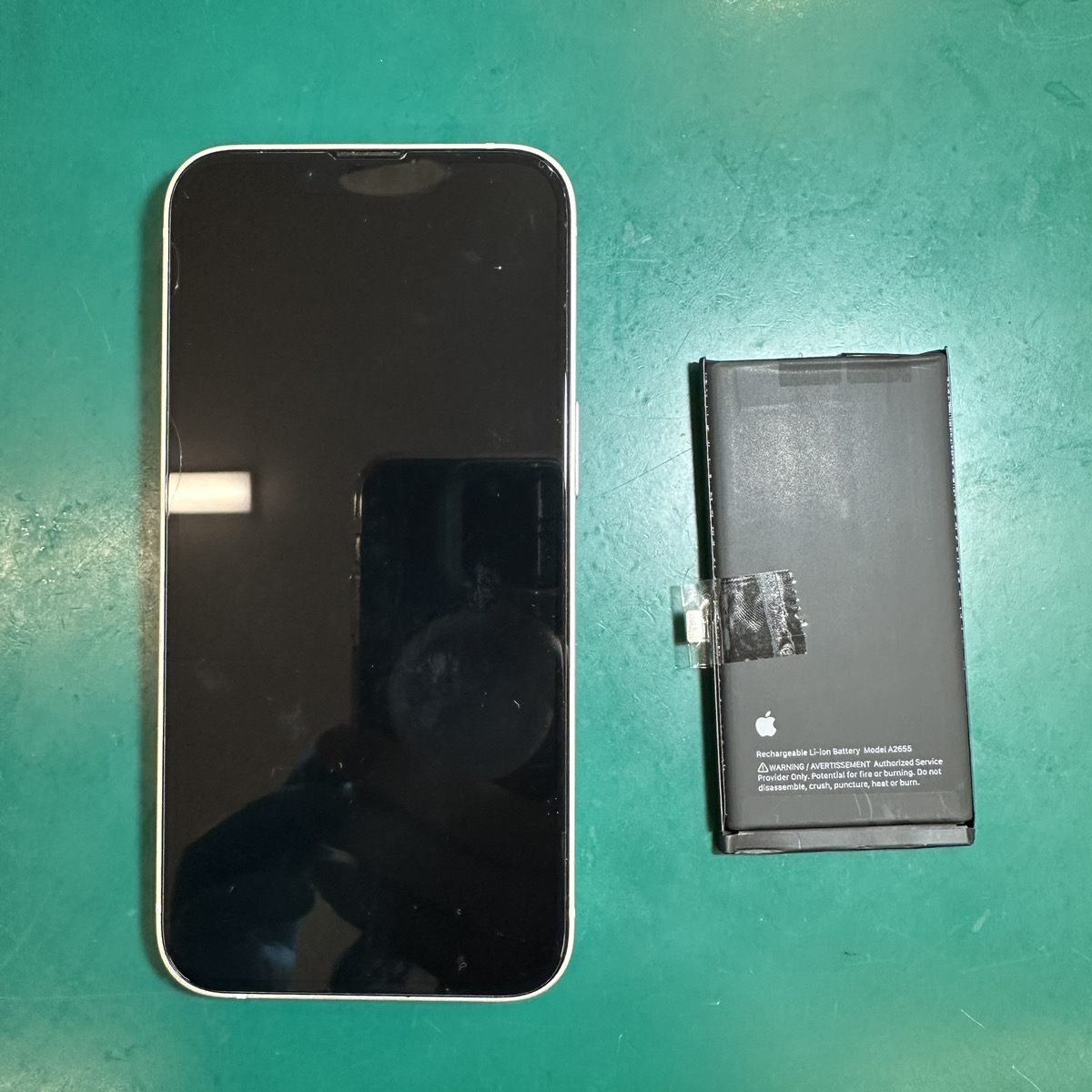 浦和店：iPhone13のバッテリー交換をしました！
