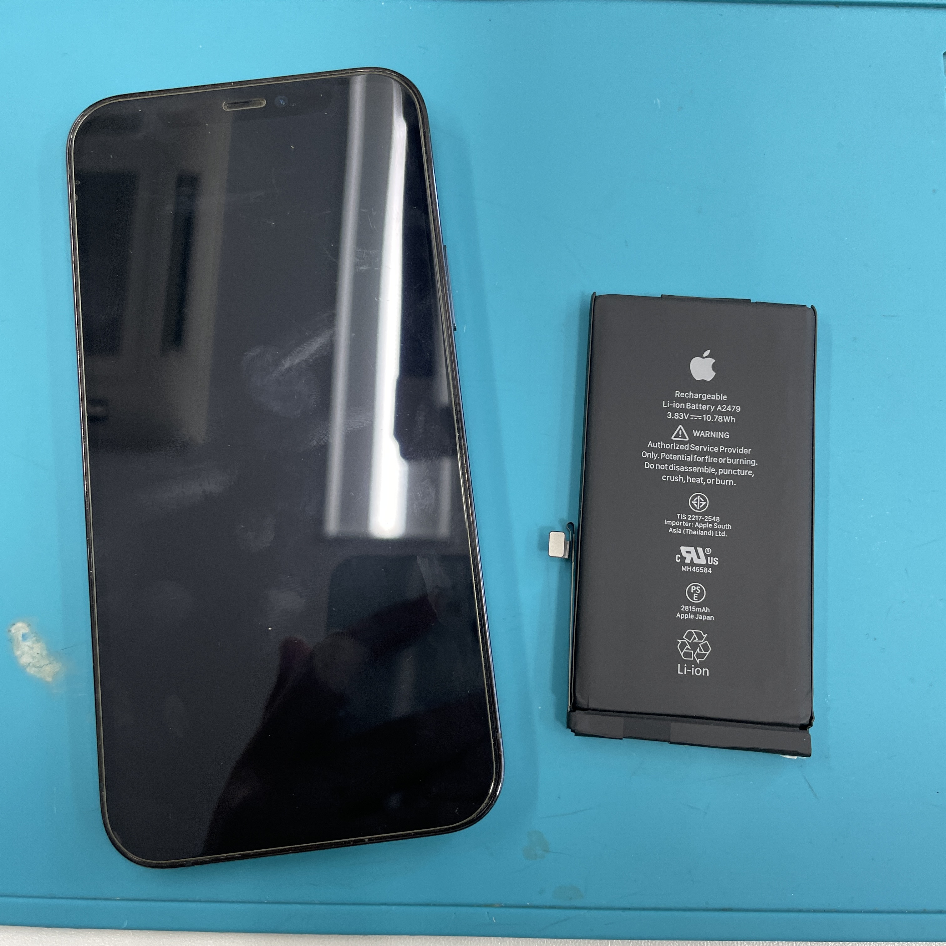 成東店：iPhone12 Proのバッテリー交換を実施しました！