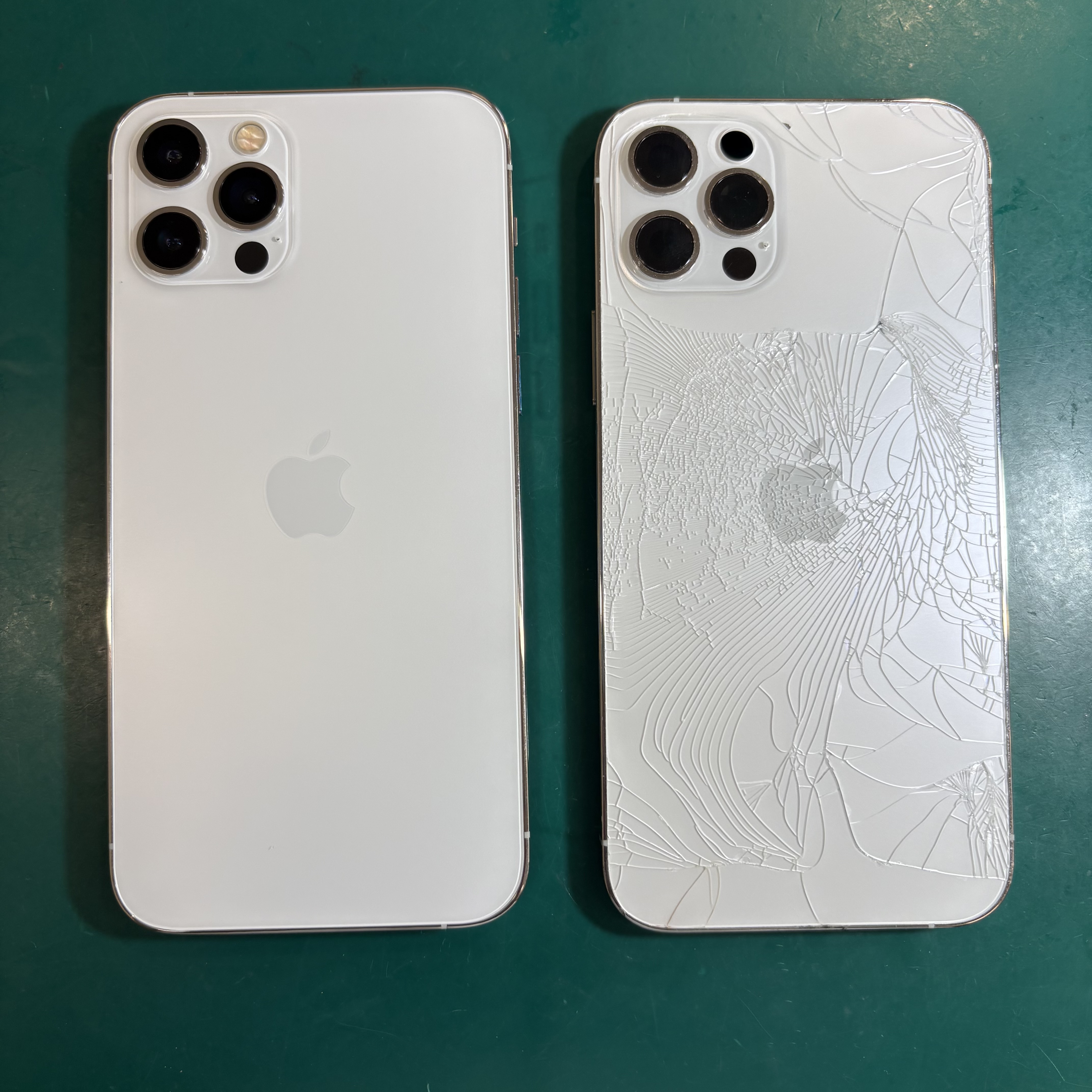 浦和店：iPhone12 Proの背面パネル割れを修理しました！