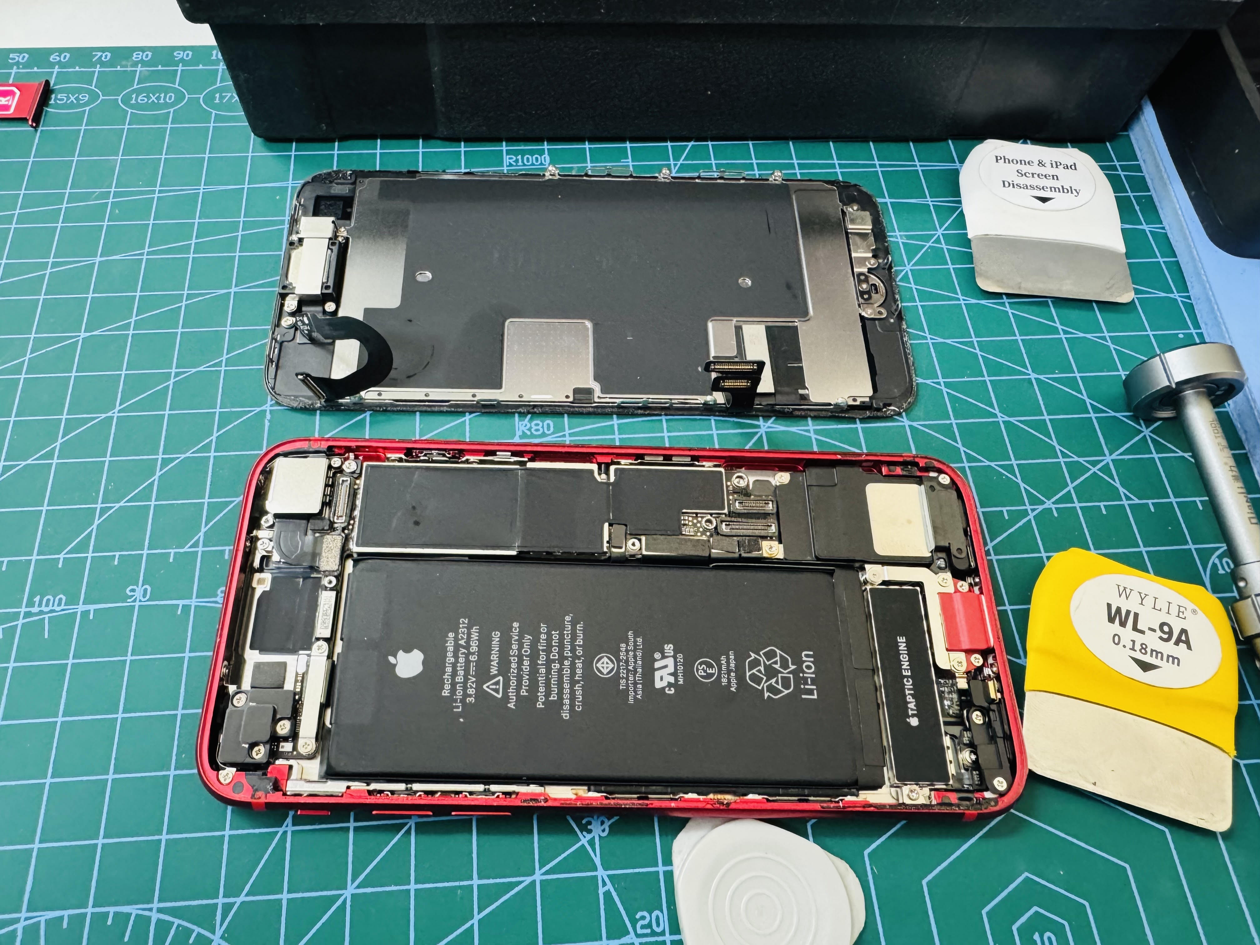 所沢店：iPhoneSE2 バッテリー交換を4,180円で実施しました！