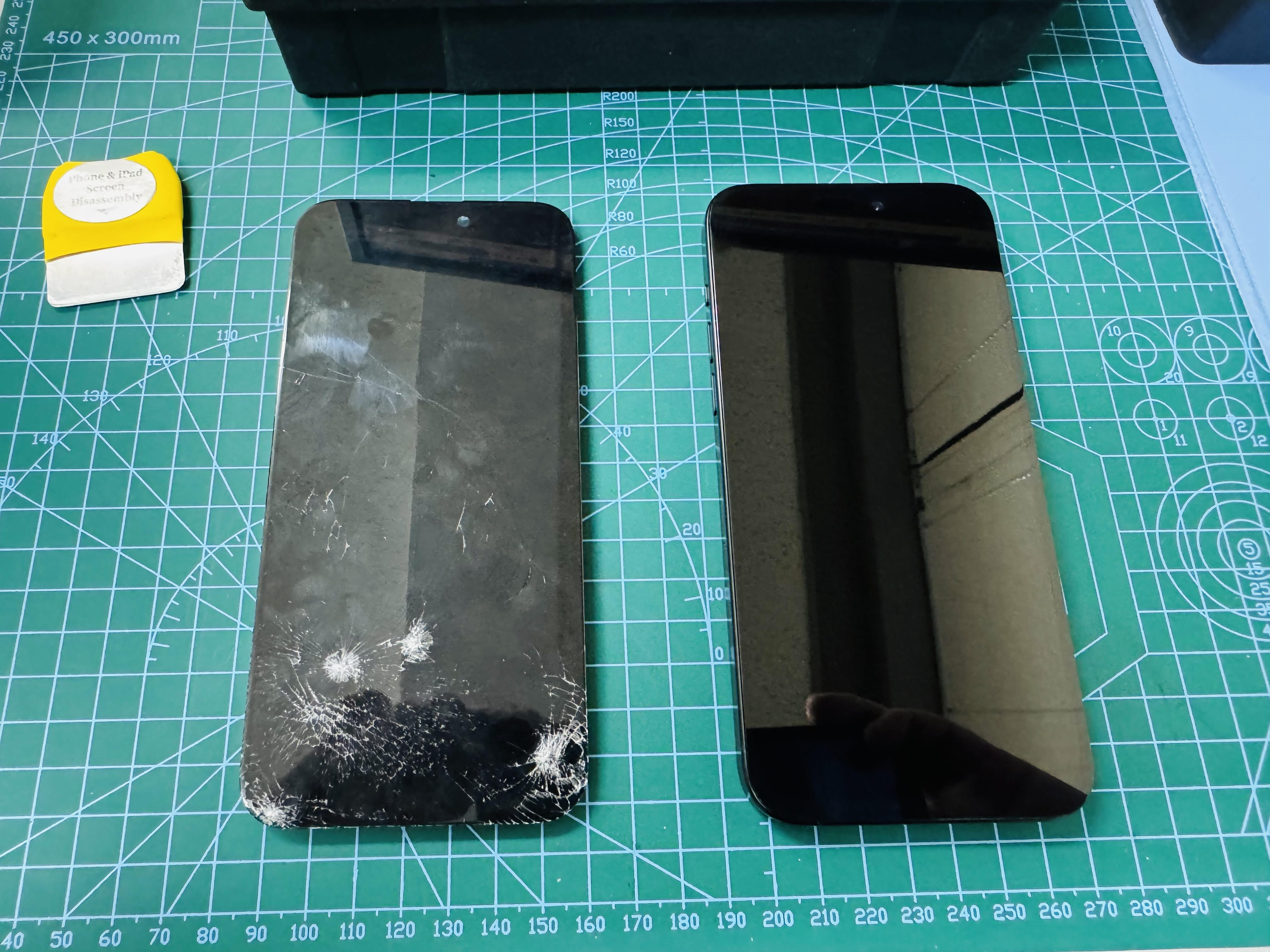 所沢店：iPhone15ProMAX フロントパネル交換修理を17,380円で実施しました！