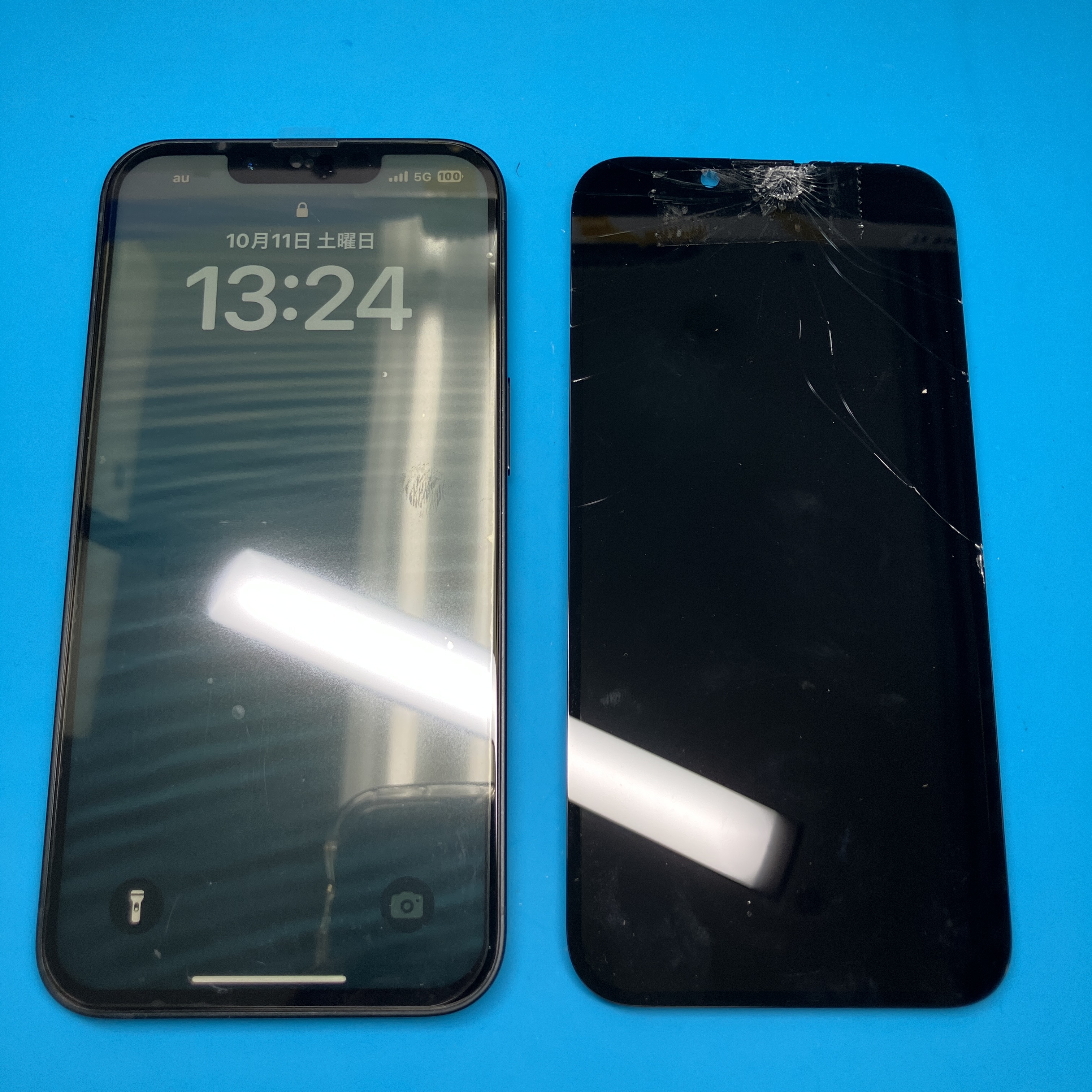 土浦店 iPhone16eの重度画面修理が14,080円！即日対応＆地域最安値