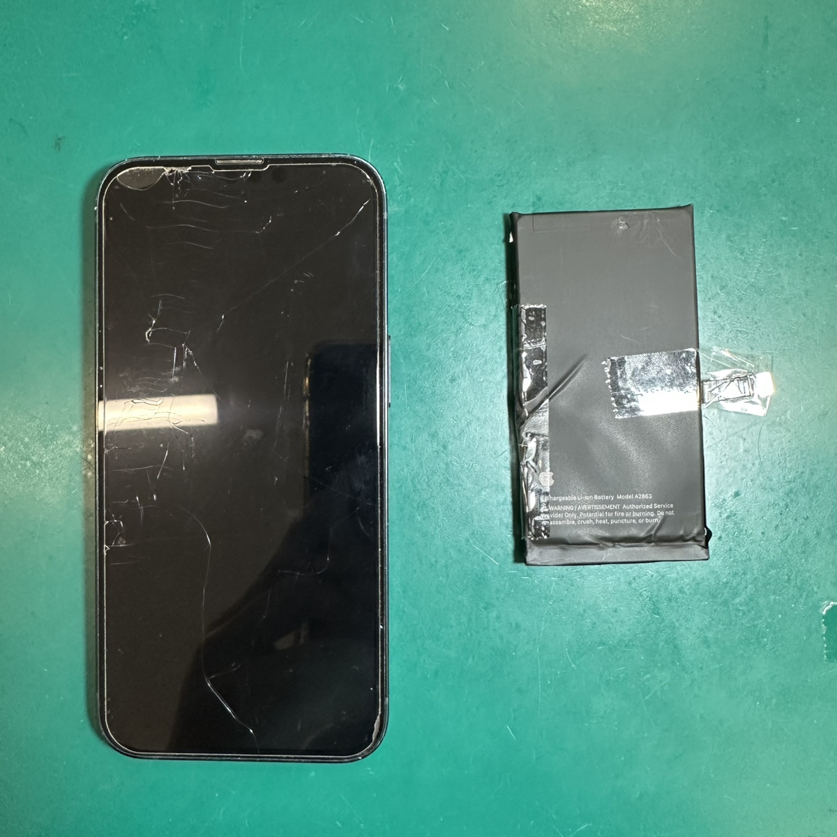 浦和店：iPhone14のバッテリー交換！丁寧かつ迅速に対応しました♪
