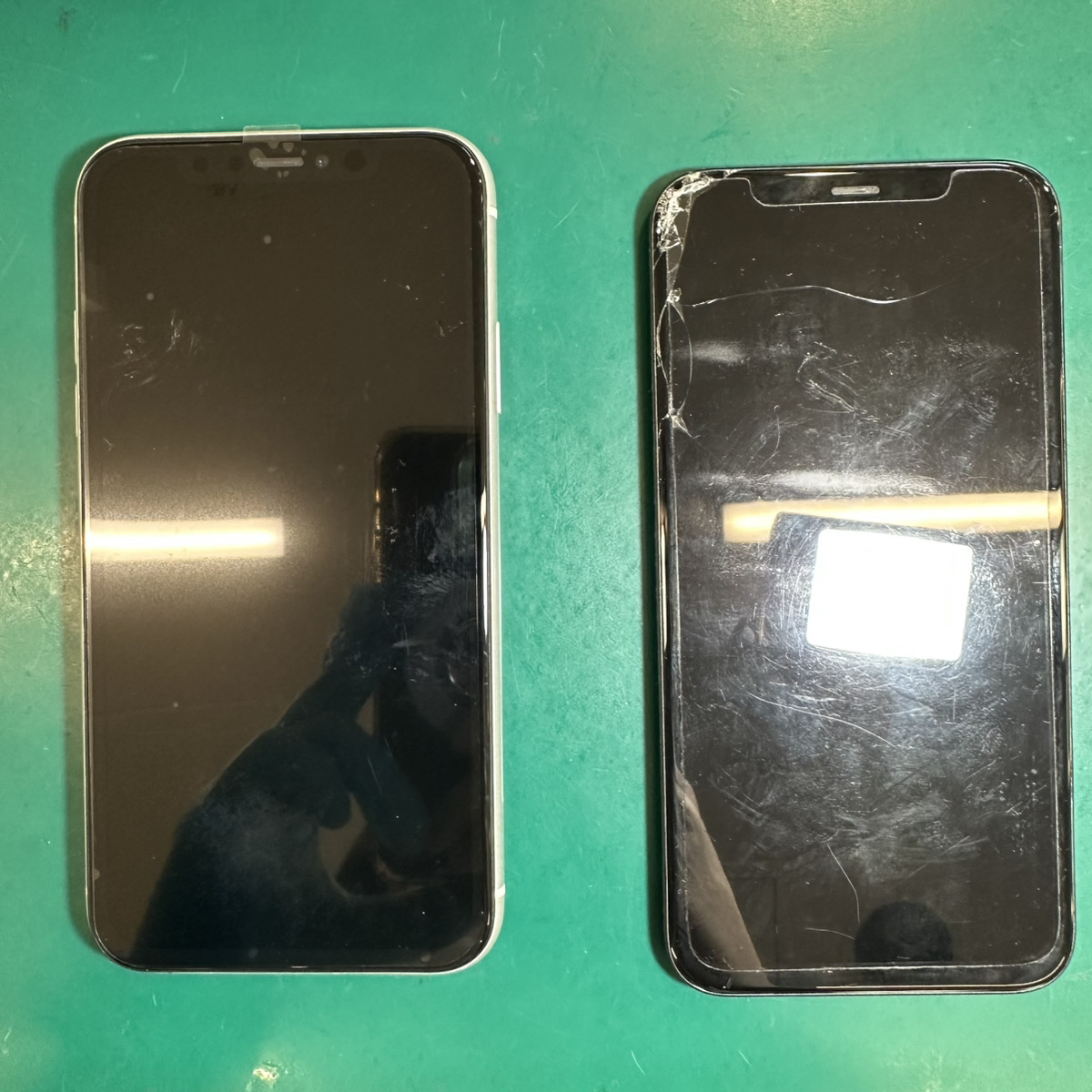 浦和店：iPhone11の重度の画面割れを約20分で解決！