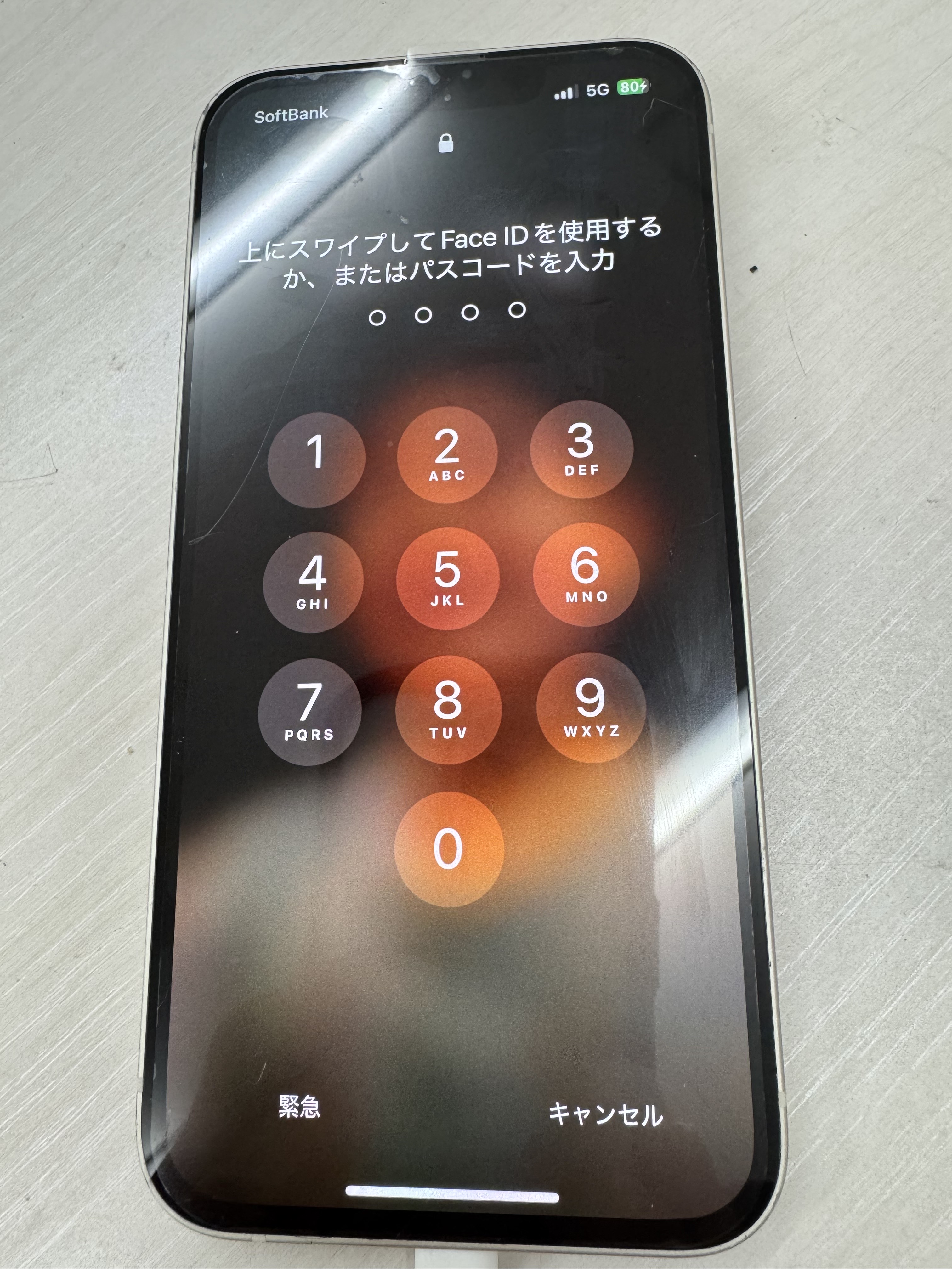 新小岩店【iPhone14液漏れ液晶交換修理】