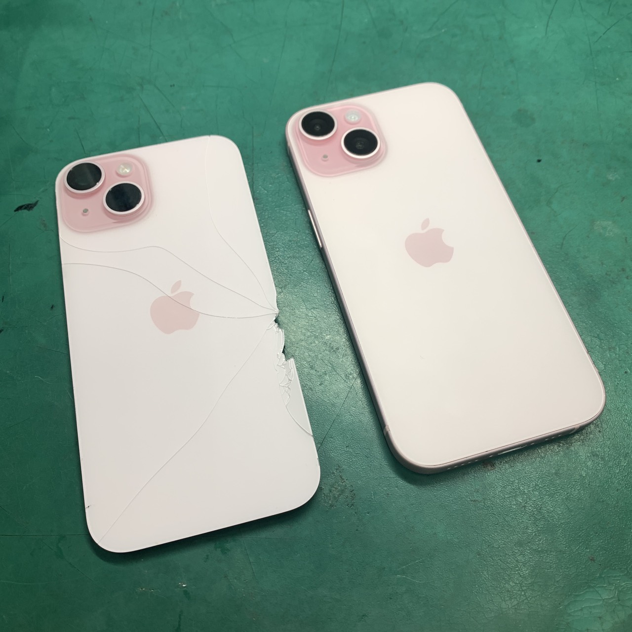 松戸店：iPhone 15の背面パネル交換修理を実施しました！