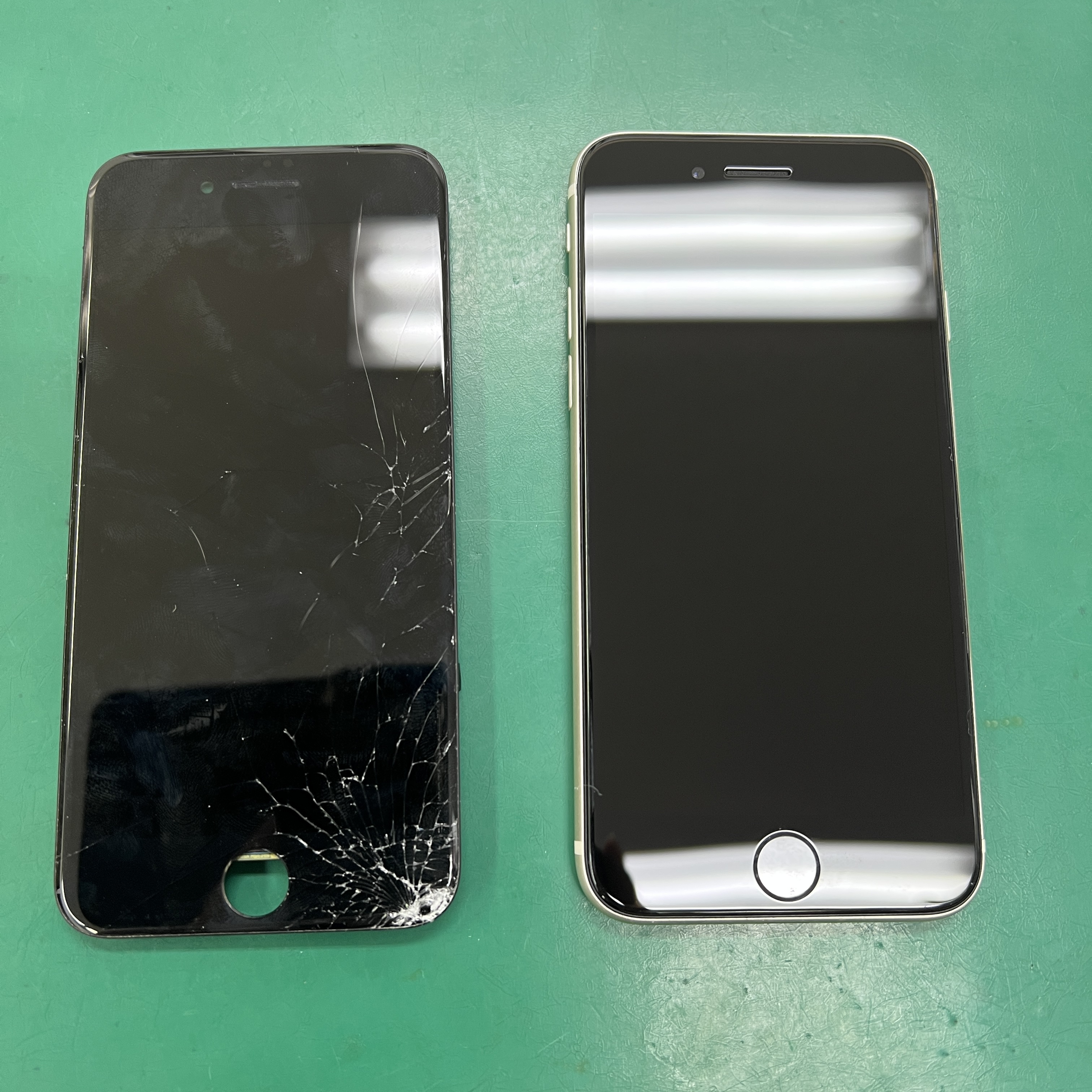 市原五井店：iPhone SE（第3世代）の画面交換修理を行いました！