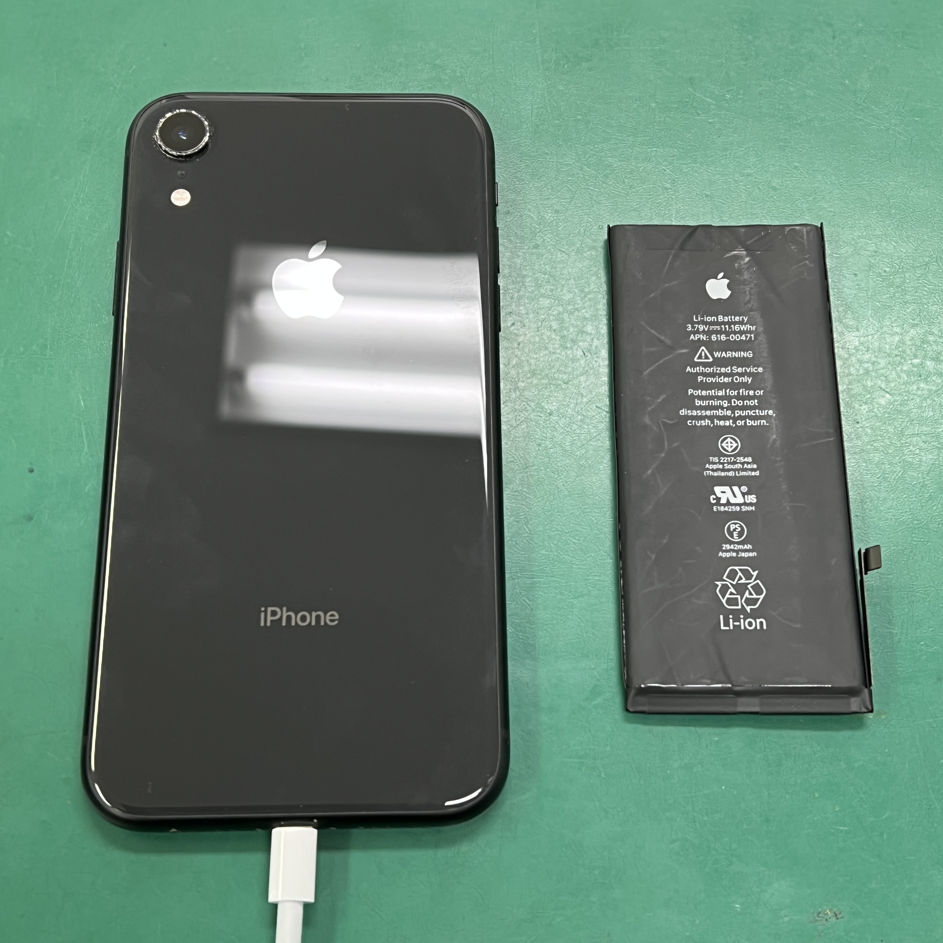 市原五井店：iPhoneXRのバッテリー交換を行いました！