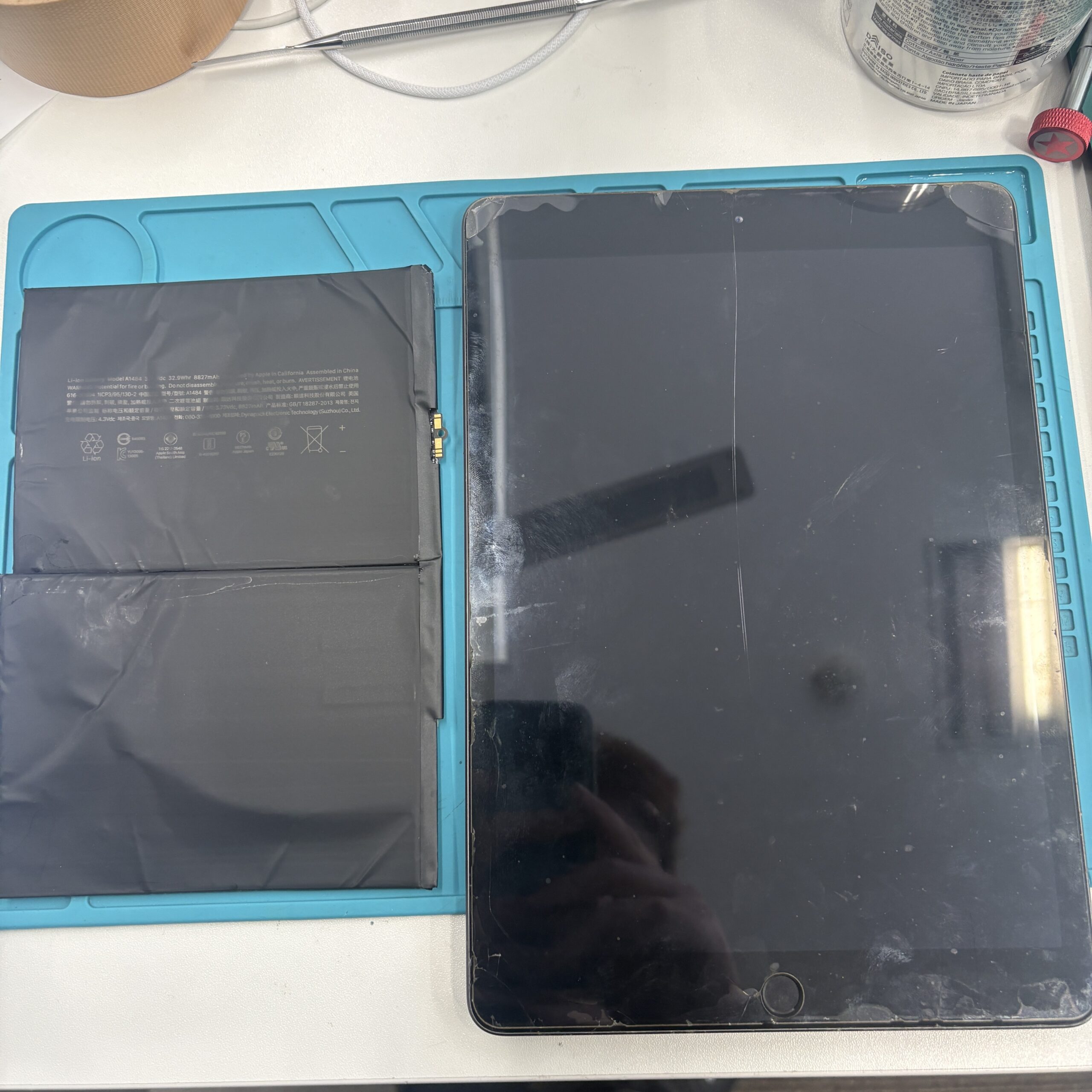 成東店：iPad（第7世代）のバッテリー交換を12,980円で実施しました