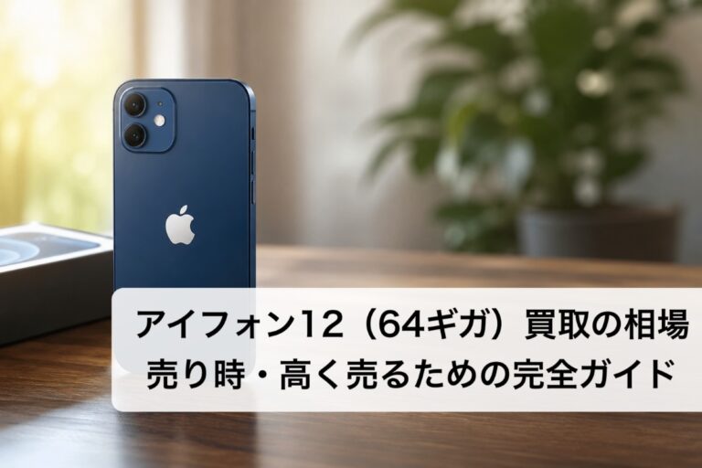 アイフォン12(64ギガ)買取の相場・売り時・高く売るための完全ガイド